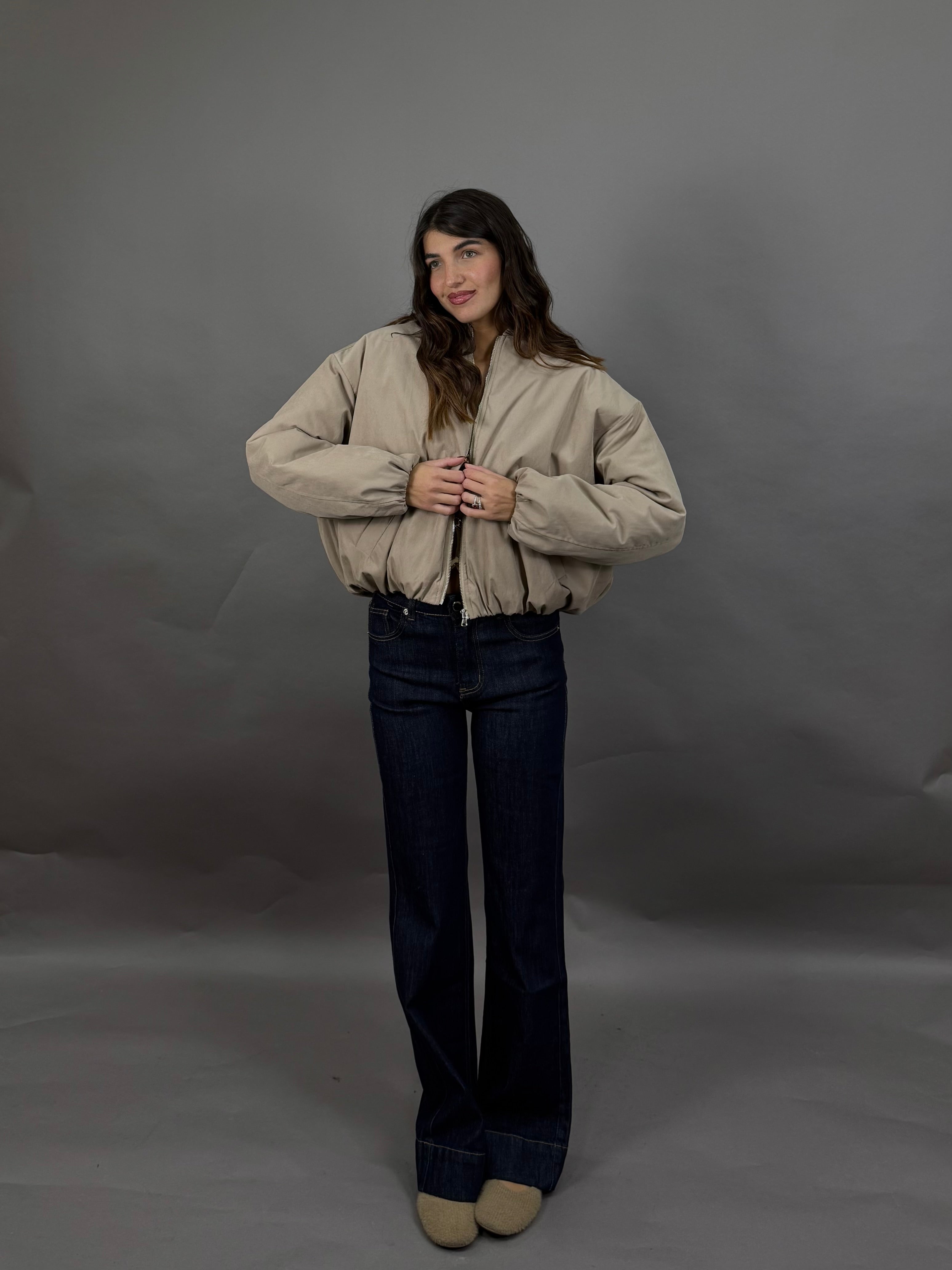 Bomber by lumina beige