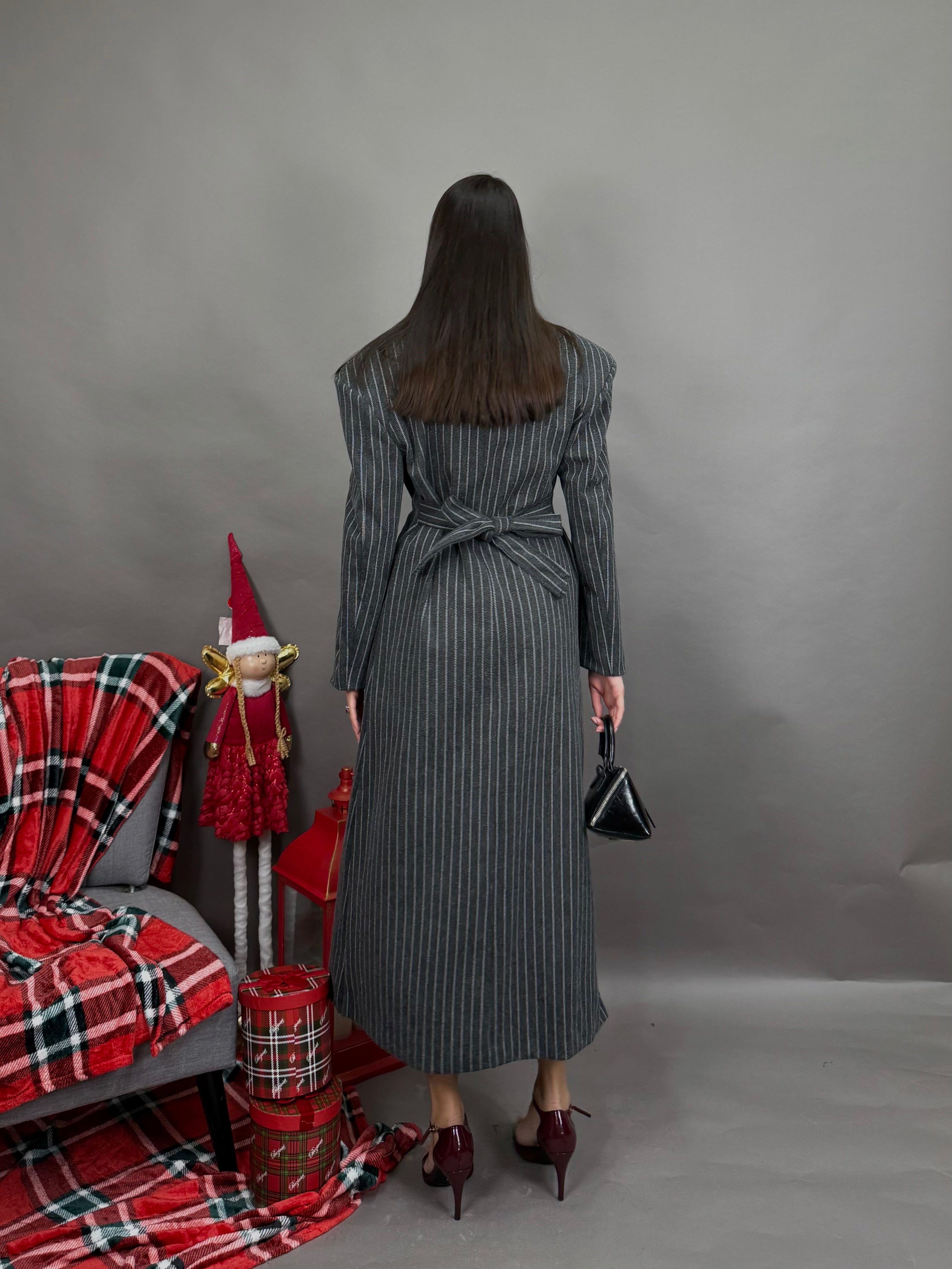 Cappotto righe