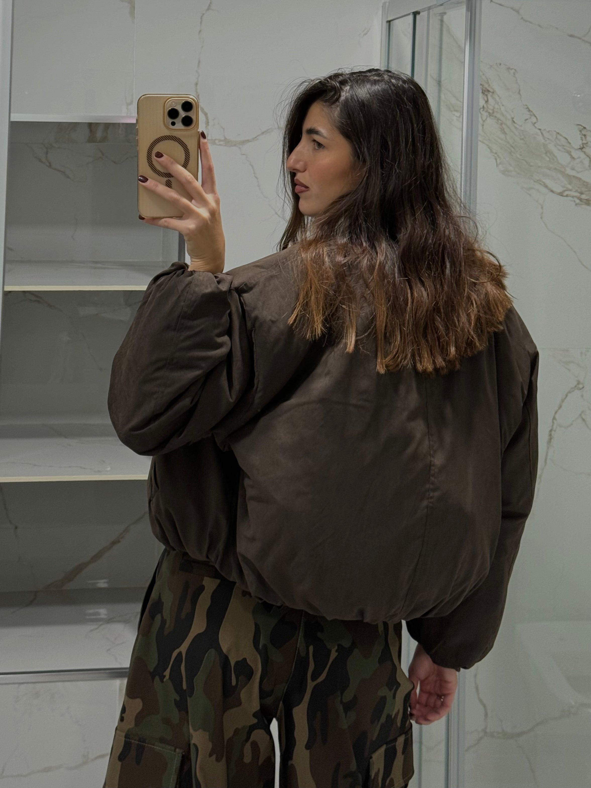Bomber by lumina marrone