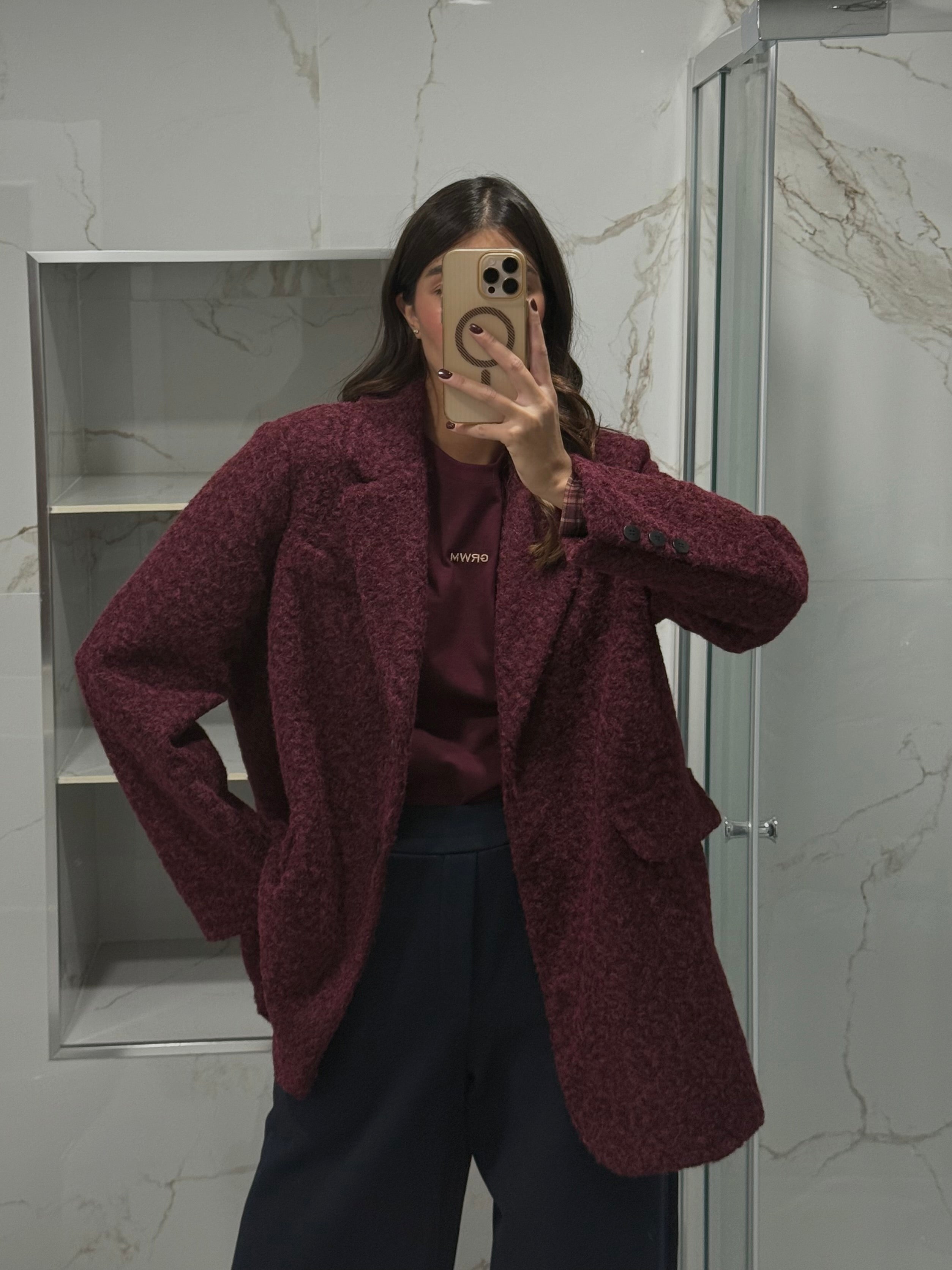 Blazer Canada bordeaux