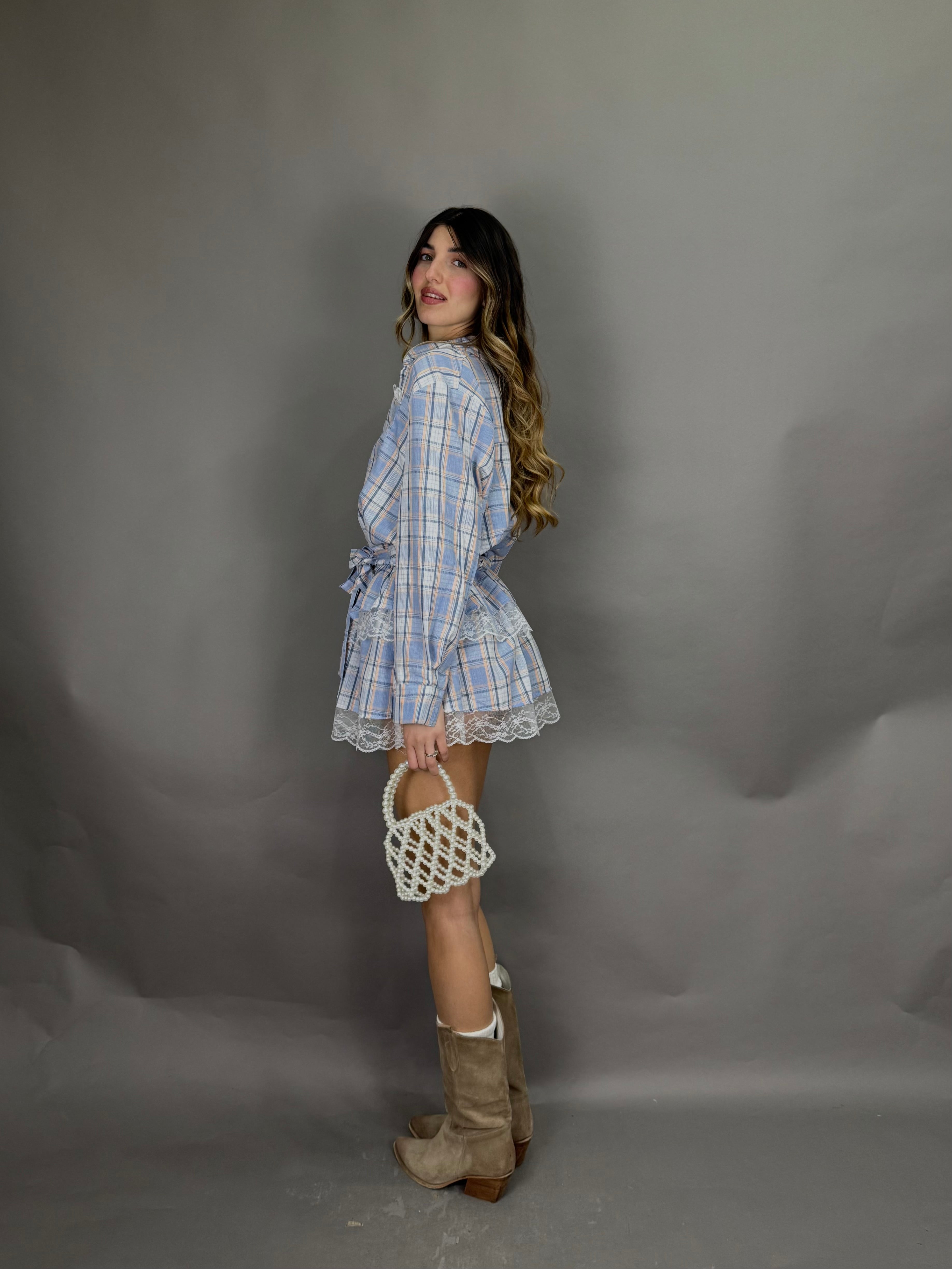 Dress spring celeste - LadyB Shop Online