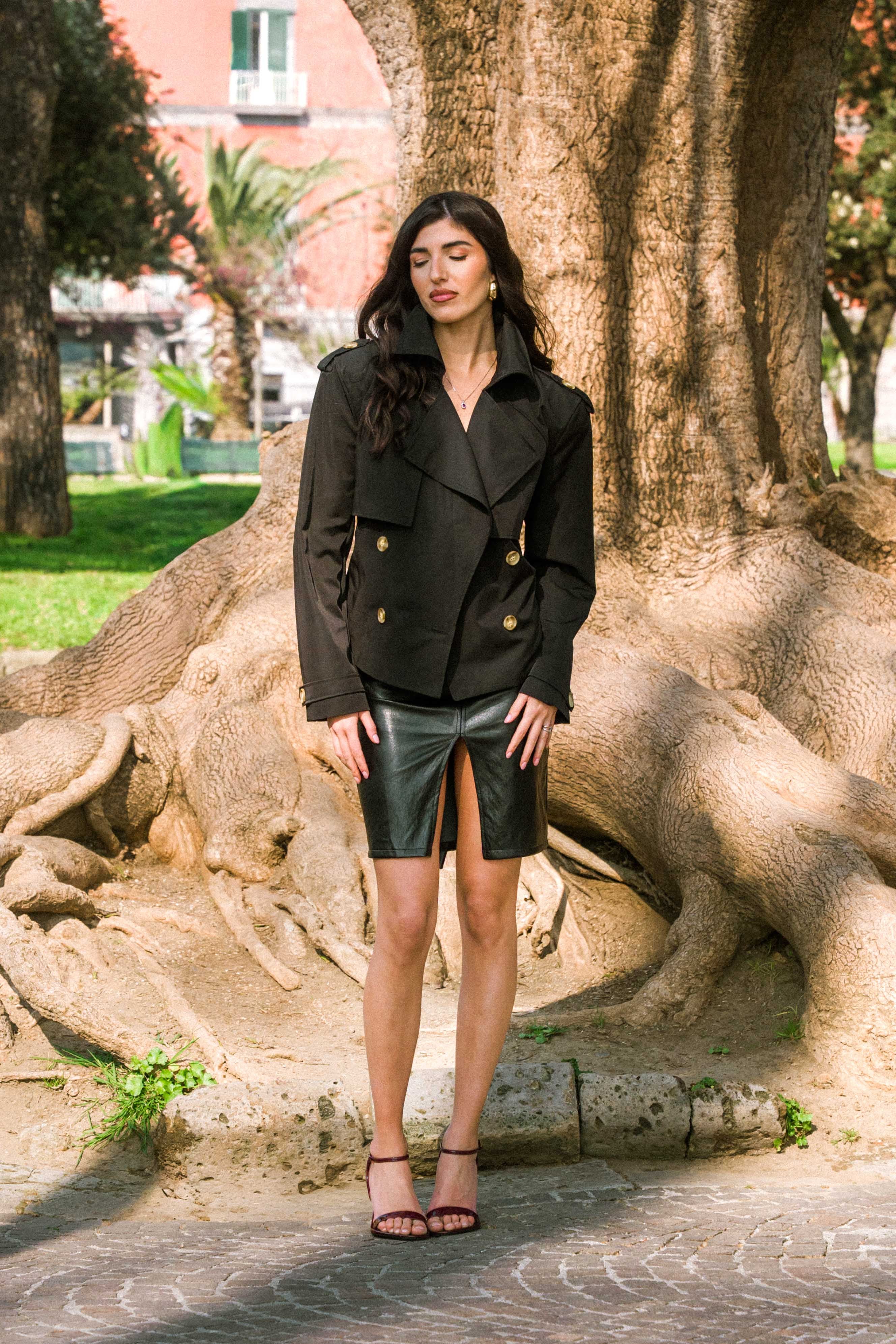 Trench maxi spallina by LadyB