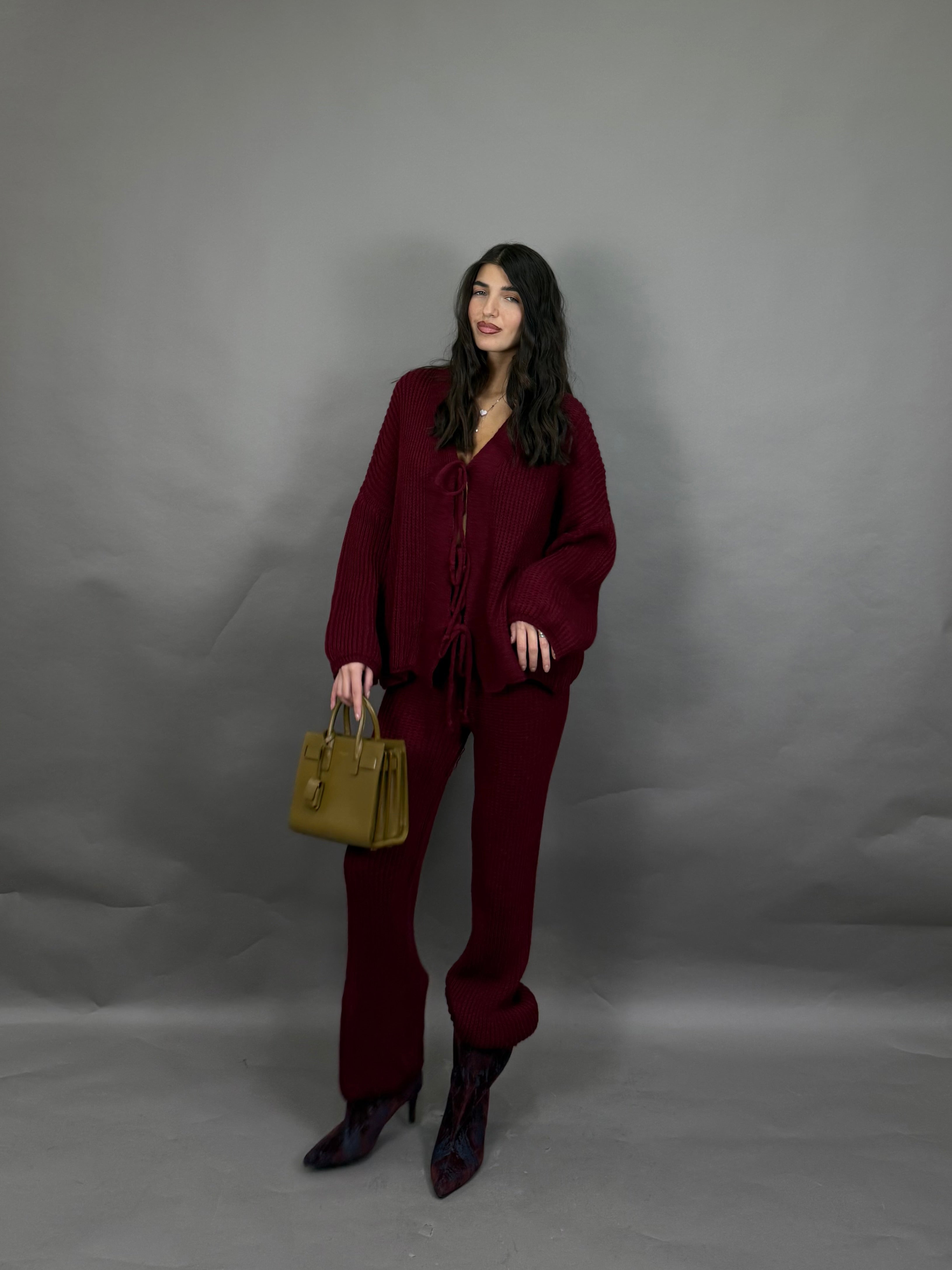 Coordinato Rubi bordeaux