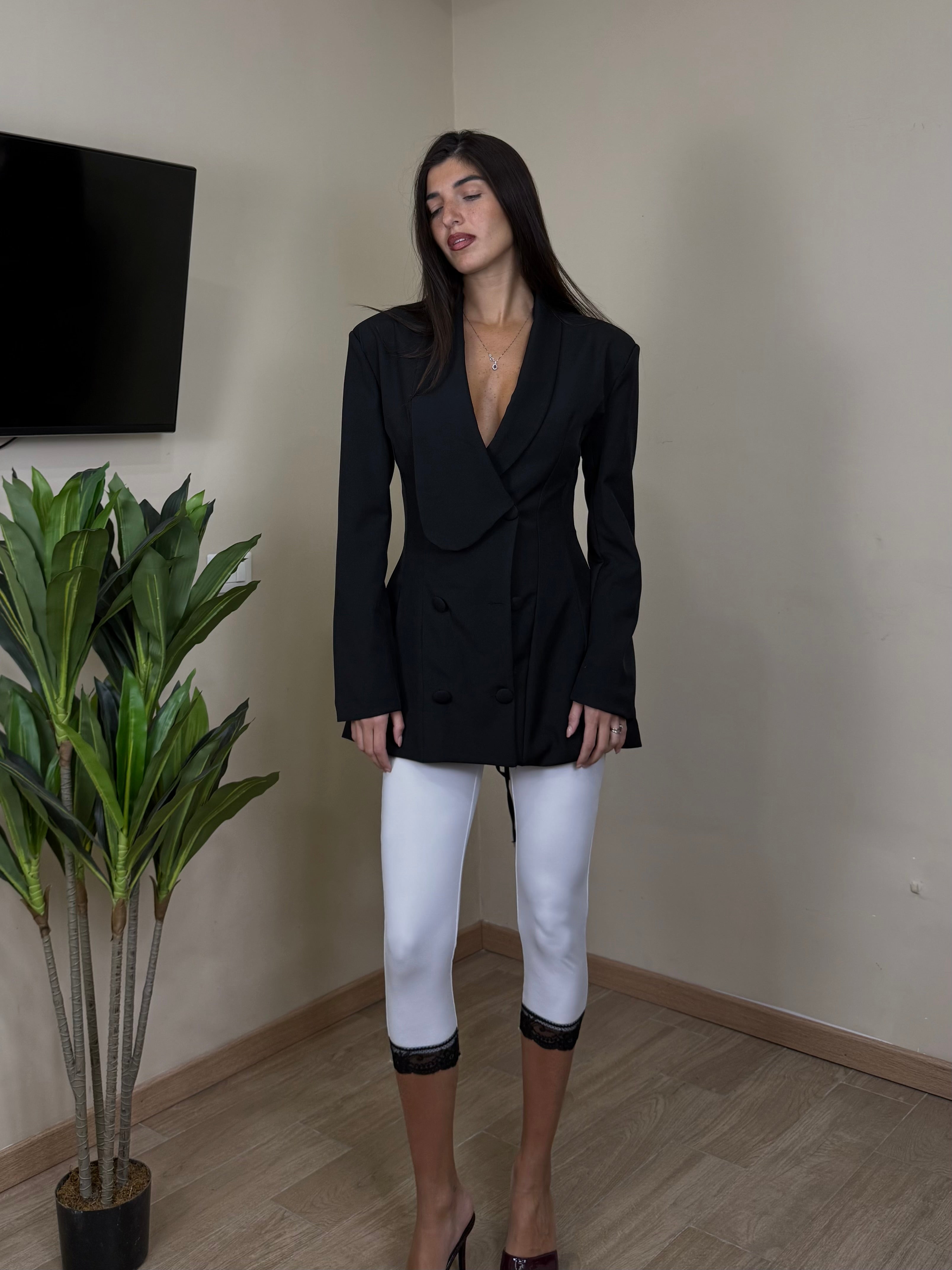 Blazer Ania nero