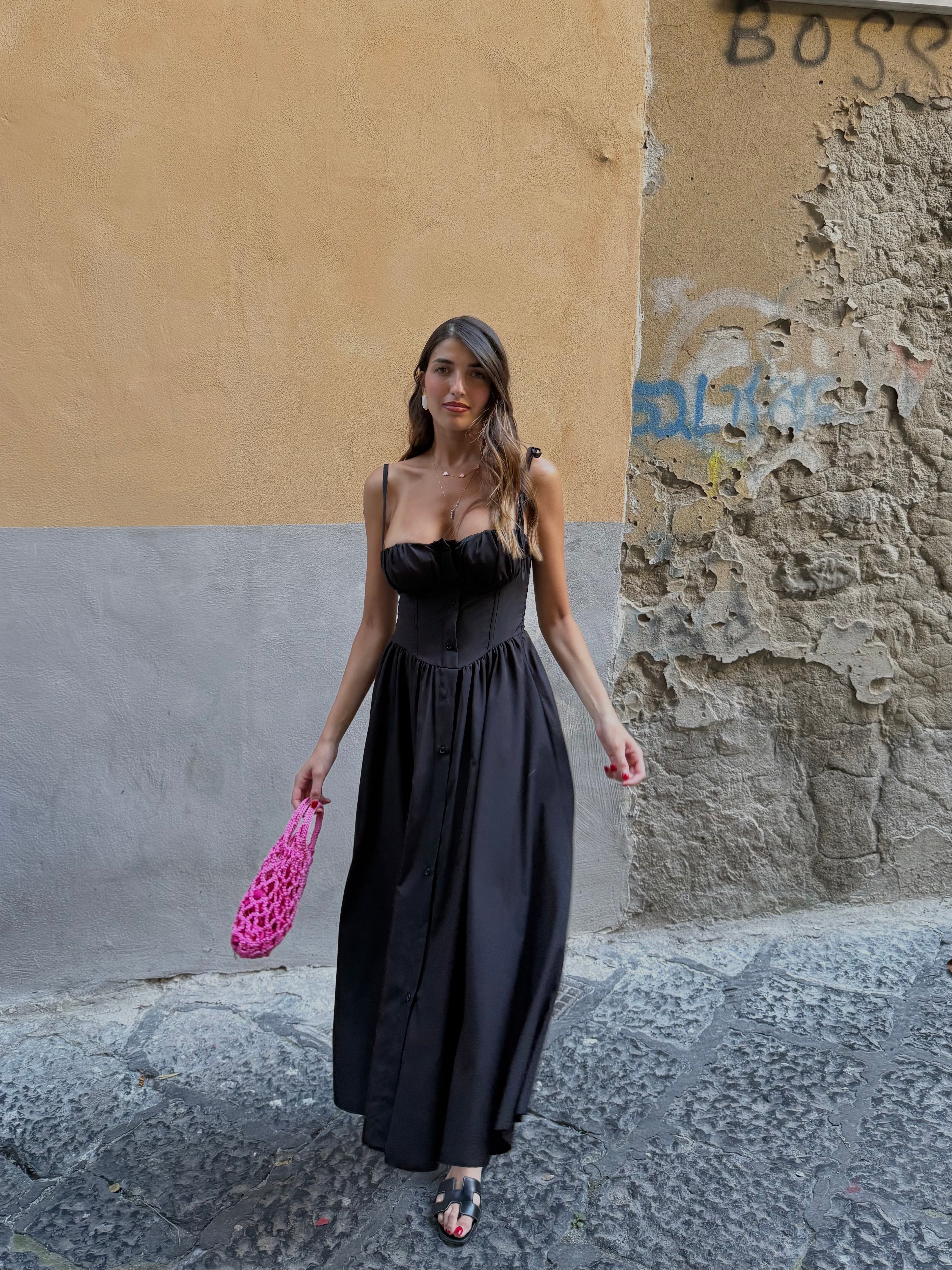 Dress Elisa nero - LadyB Shop Online
