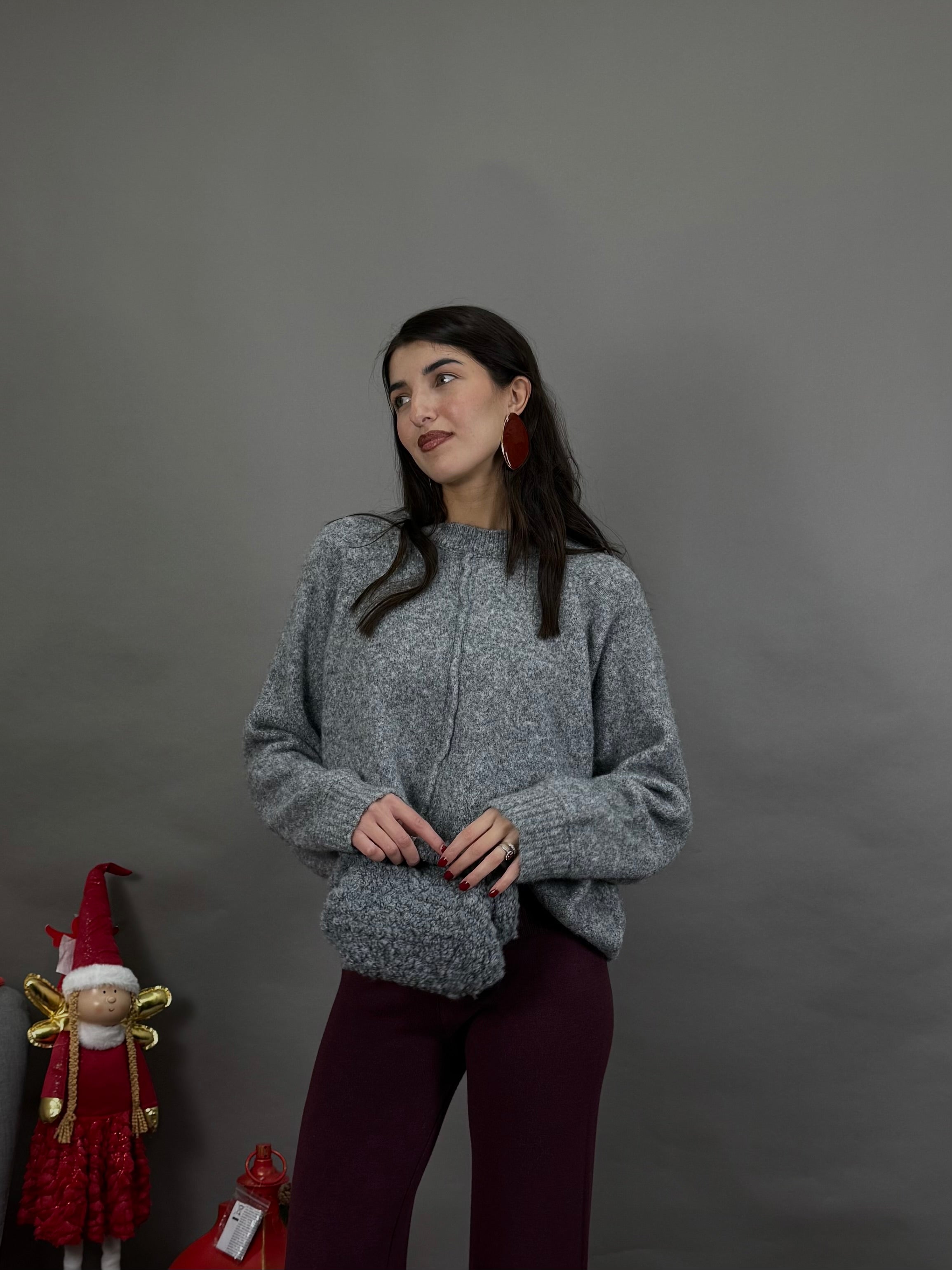 Maglione Sveva grigio