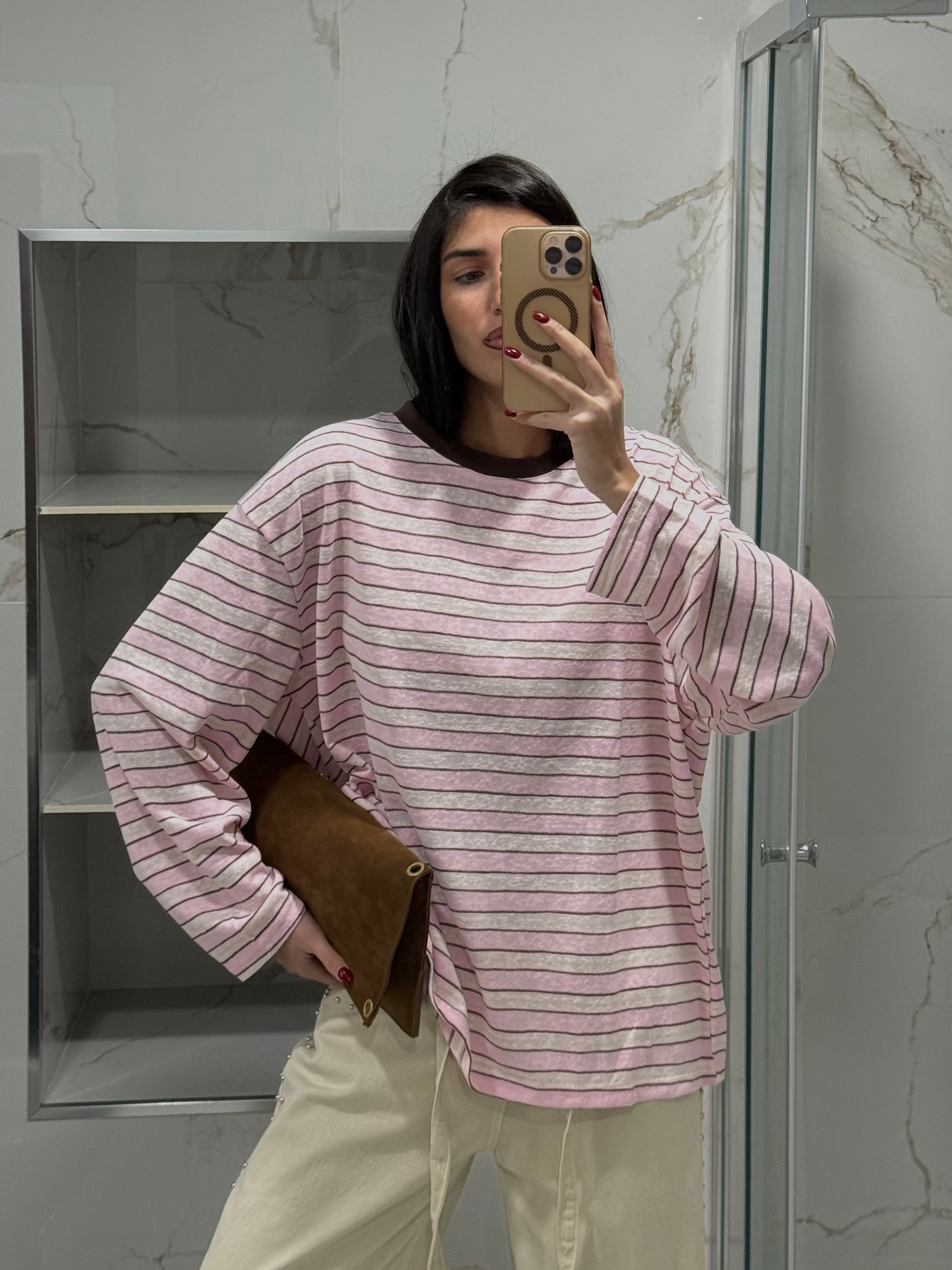 T-shirt Krizia rosa