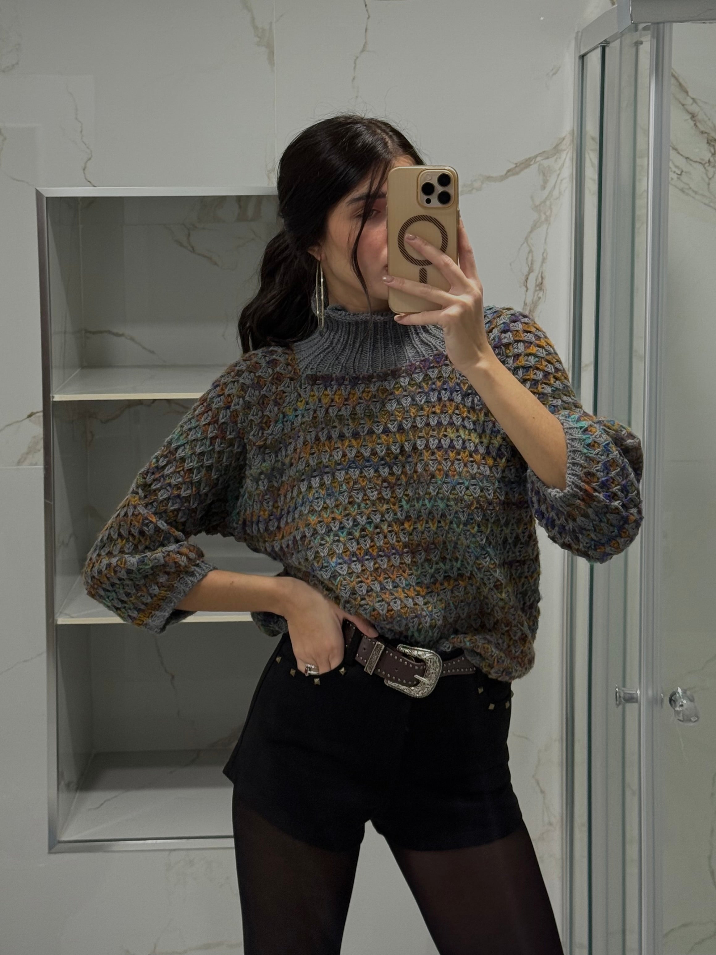 Maglione Olga grigio