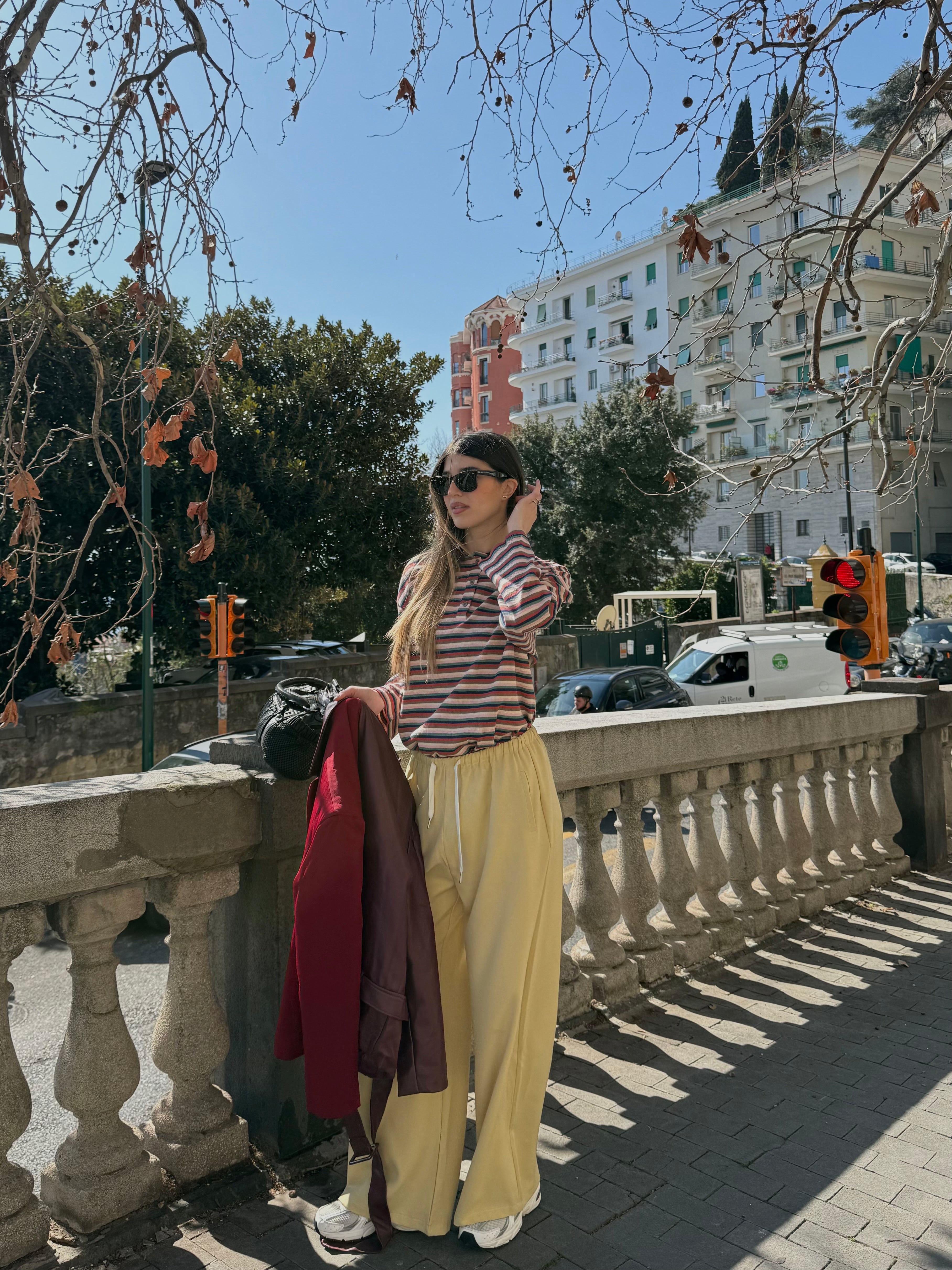 Panta laccio giallo - LadyB Shop Online