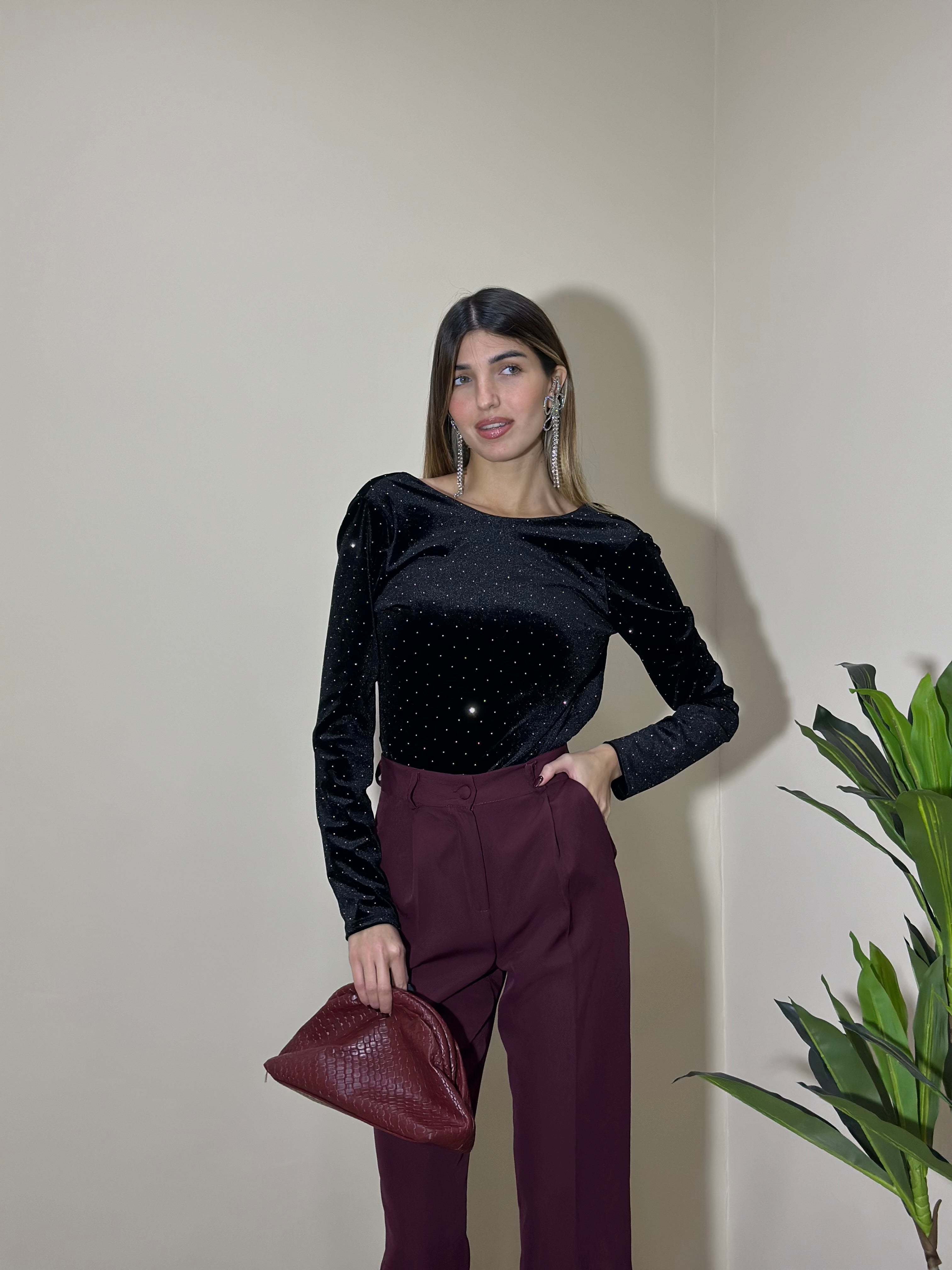 Body party nero - LadyB Shop Online