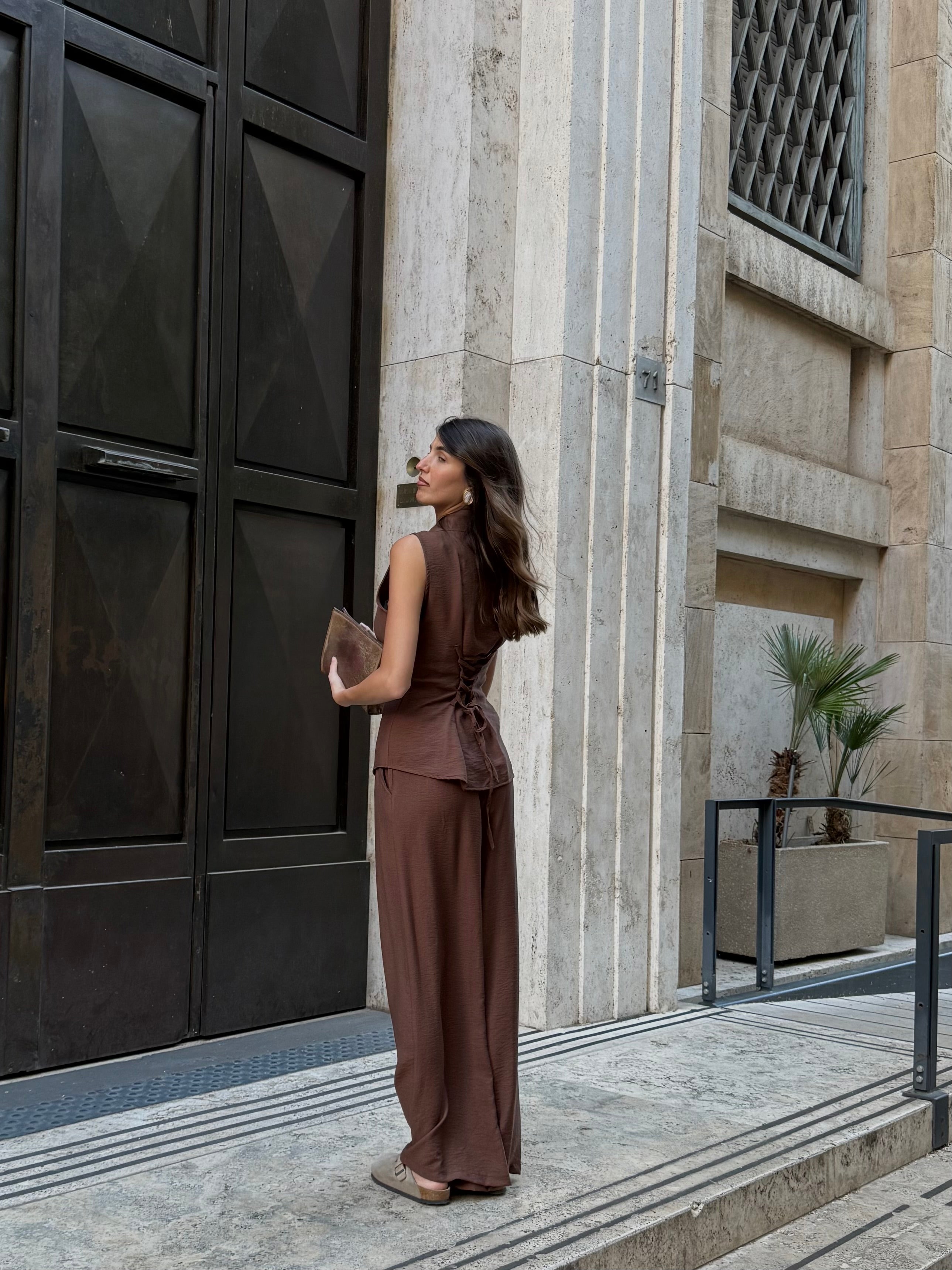 Coordinato Miller marrone - LadyB Shop Online