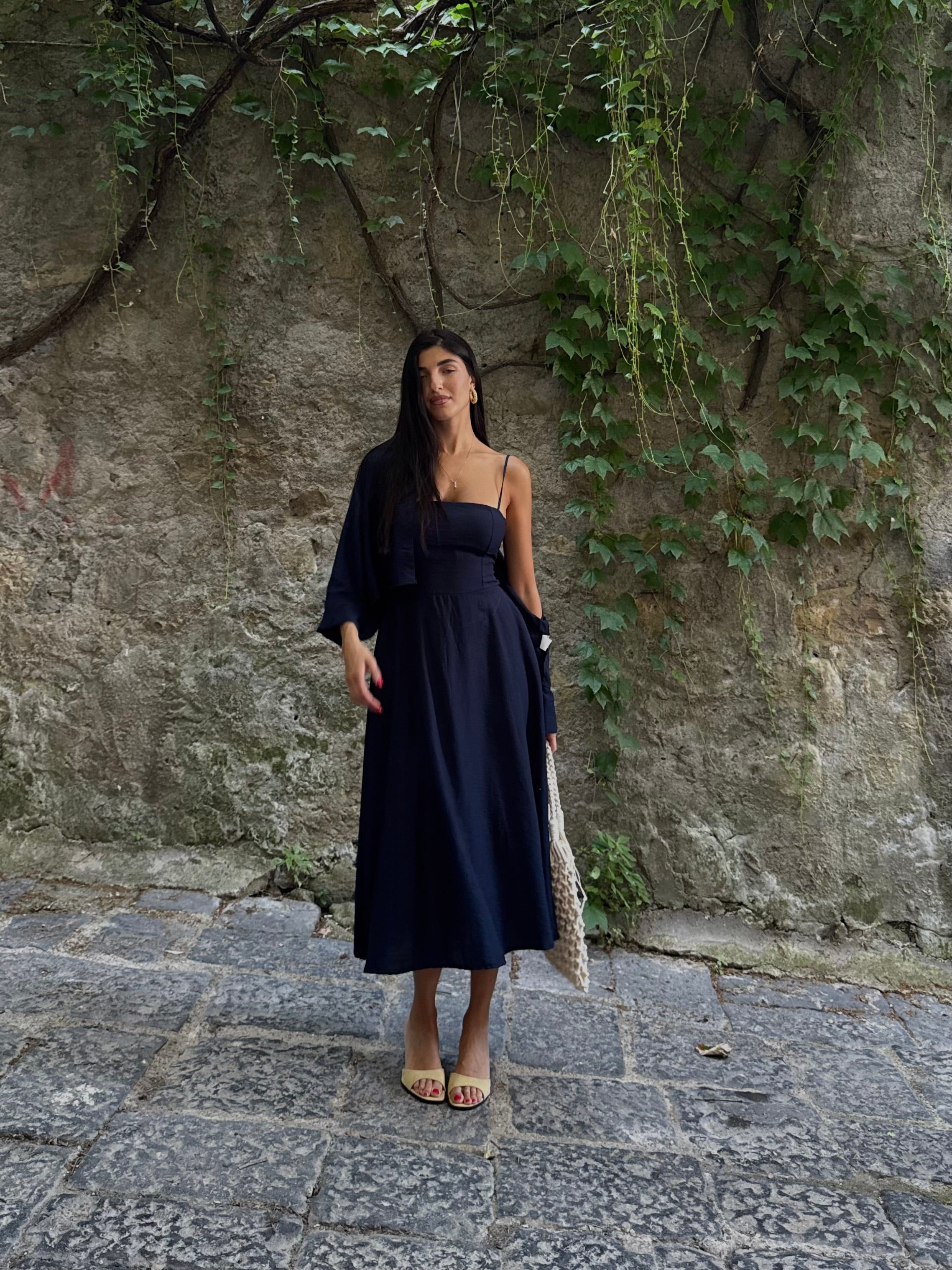 Dress + camicia Linda blu