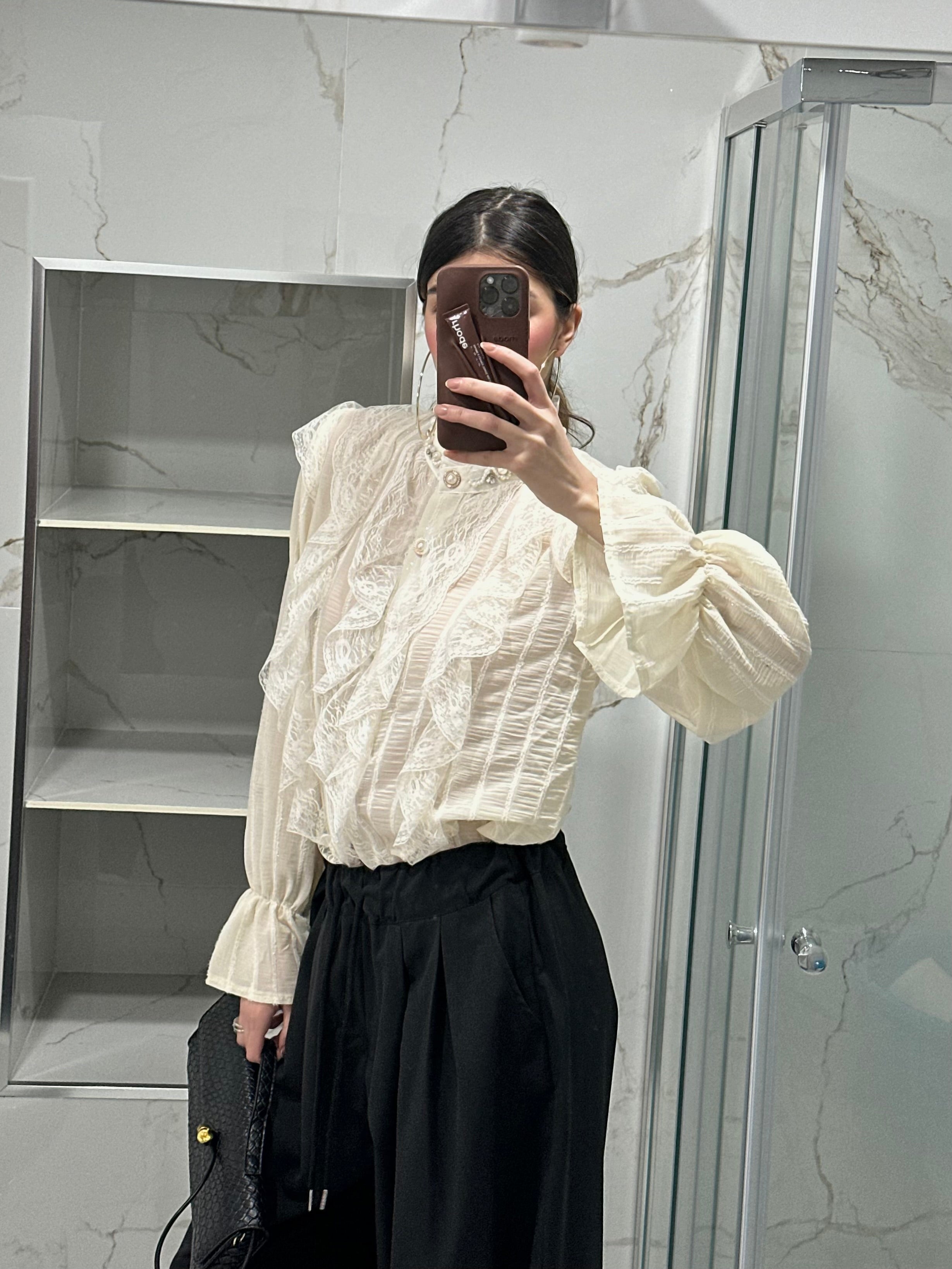 Camicia Clarissa panna - LadyB Shop Online