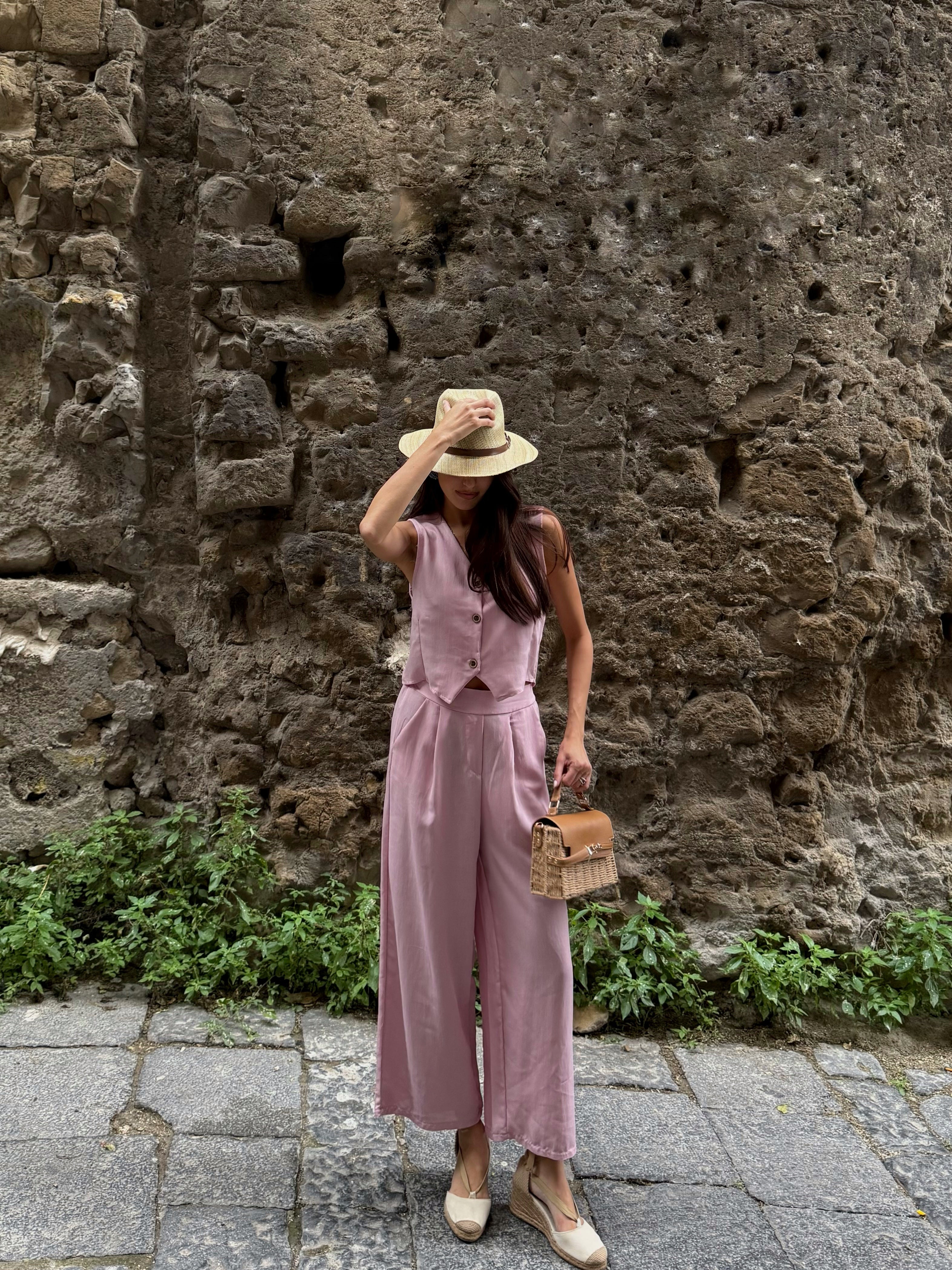 Coordinato polignano rosa - LadyB Shop Online