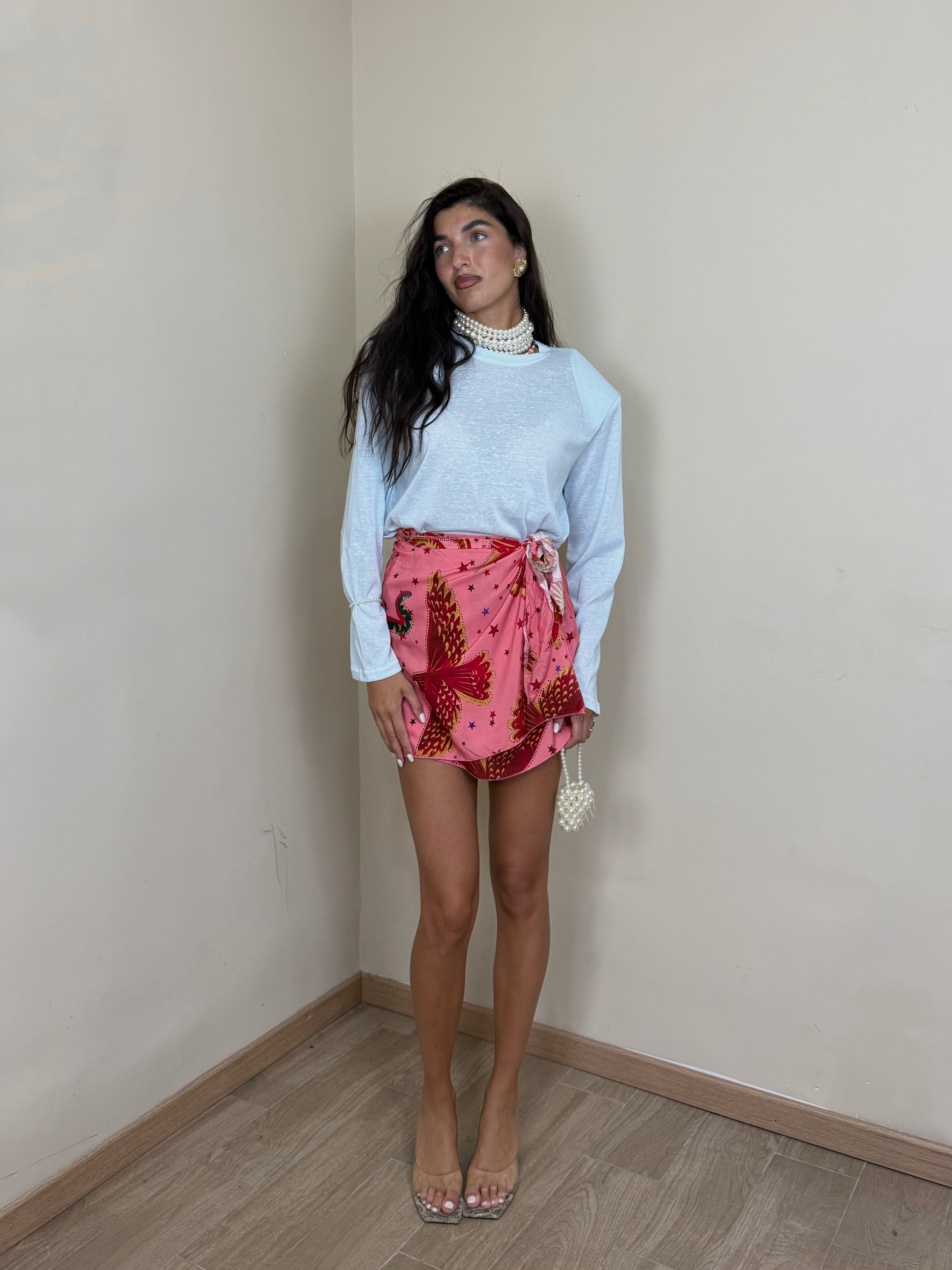 Maglia semitrasparente