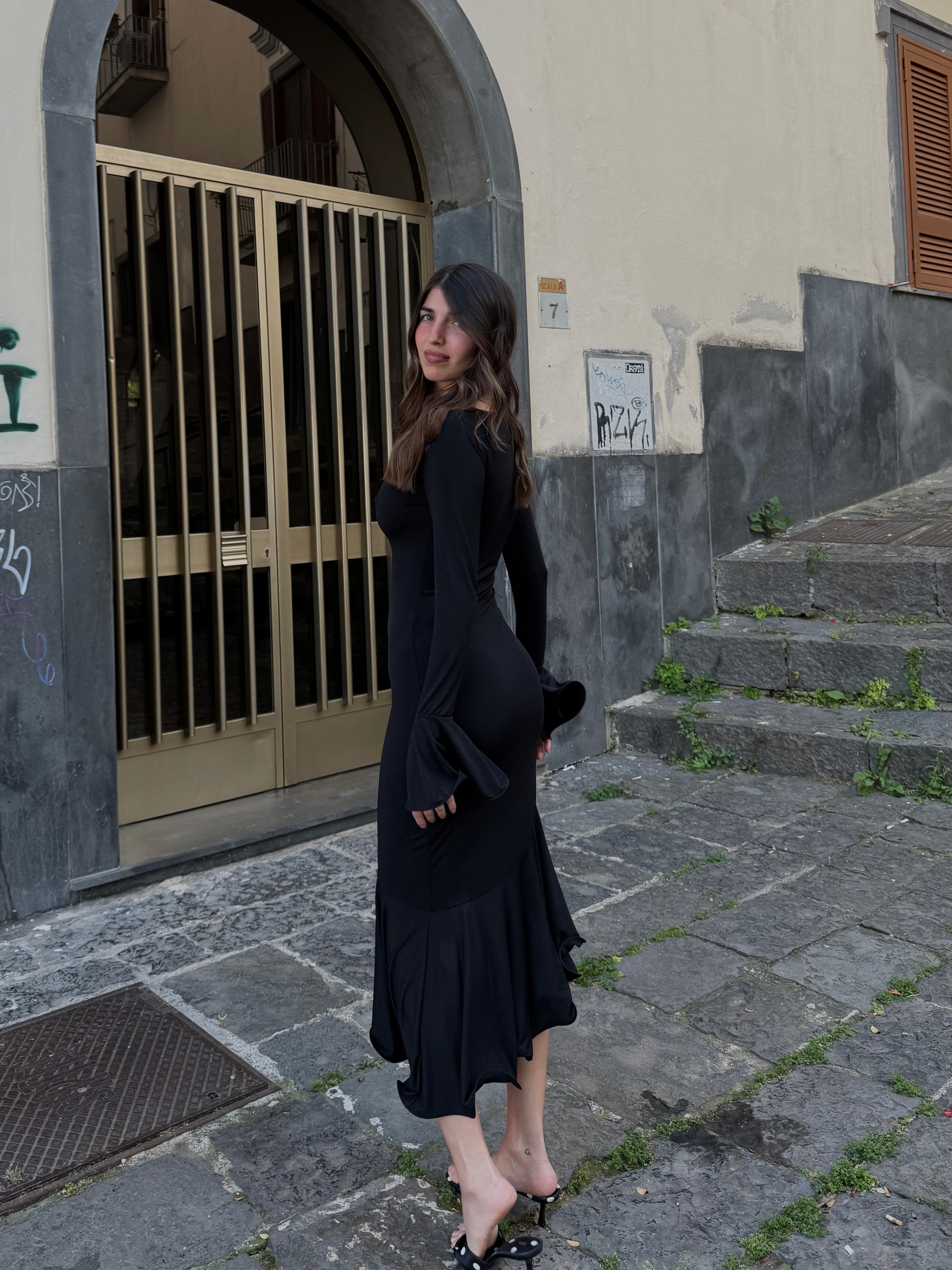 Dress Margot nero - LadyB Shop Online