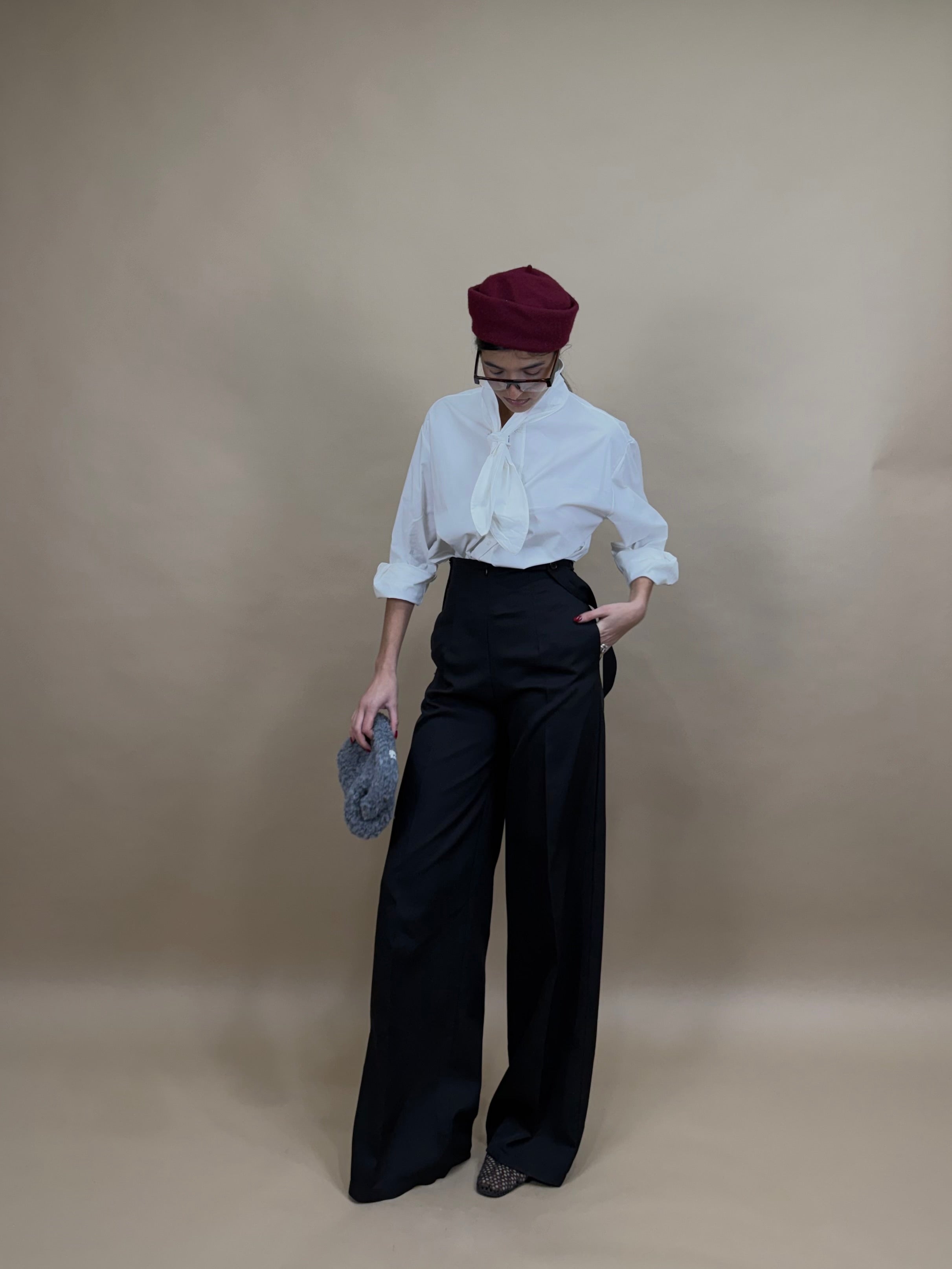 Pantalone Man con bretelle