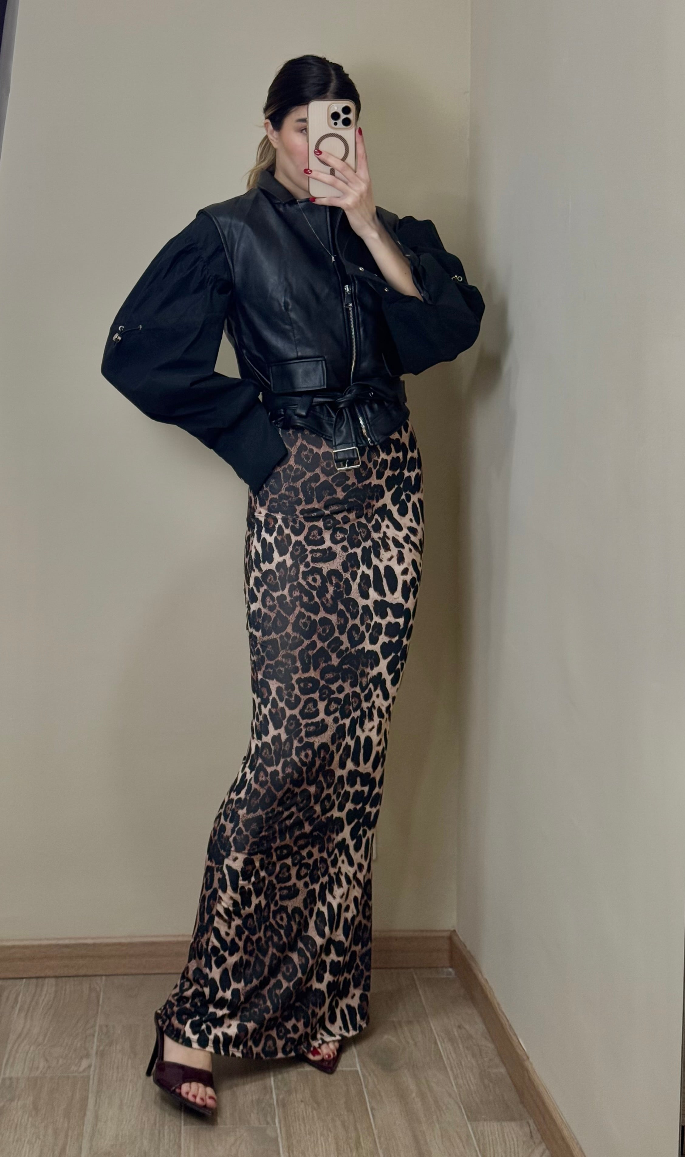 Gonna Ariel leopardata - LadyB Shop Online
