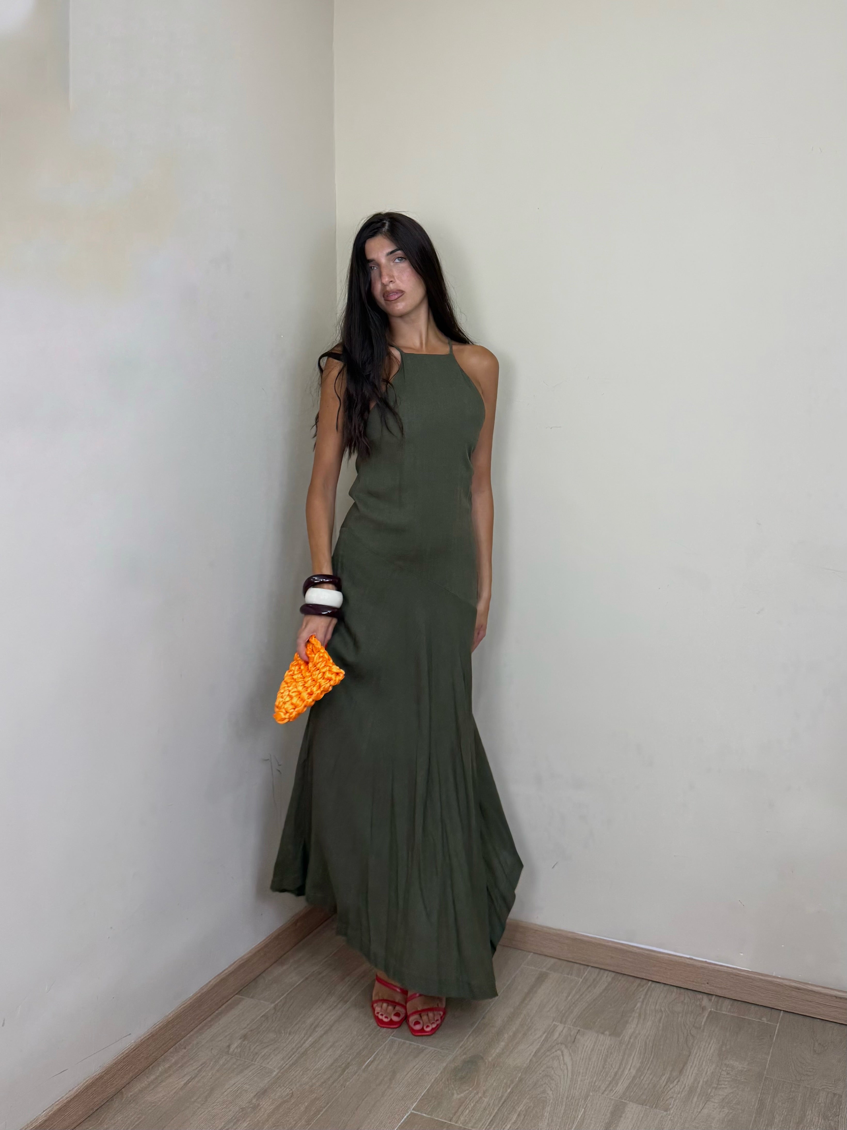 Dress in Lino by Lumina