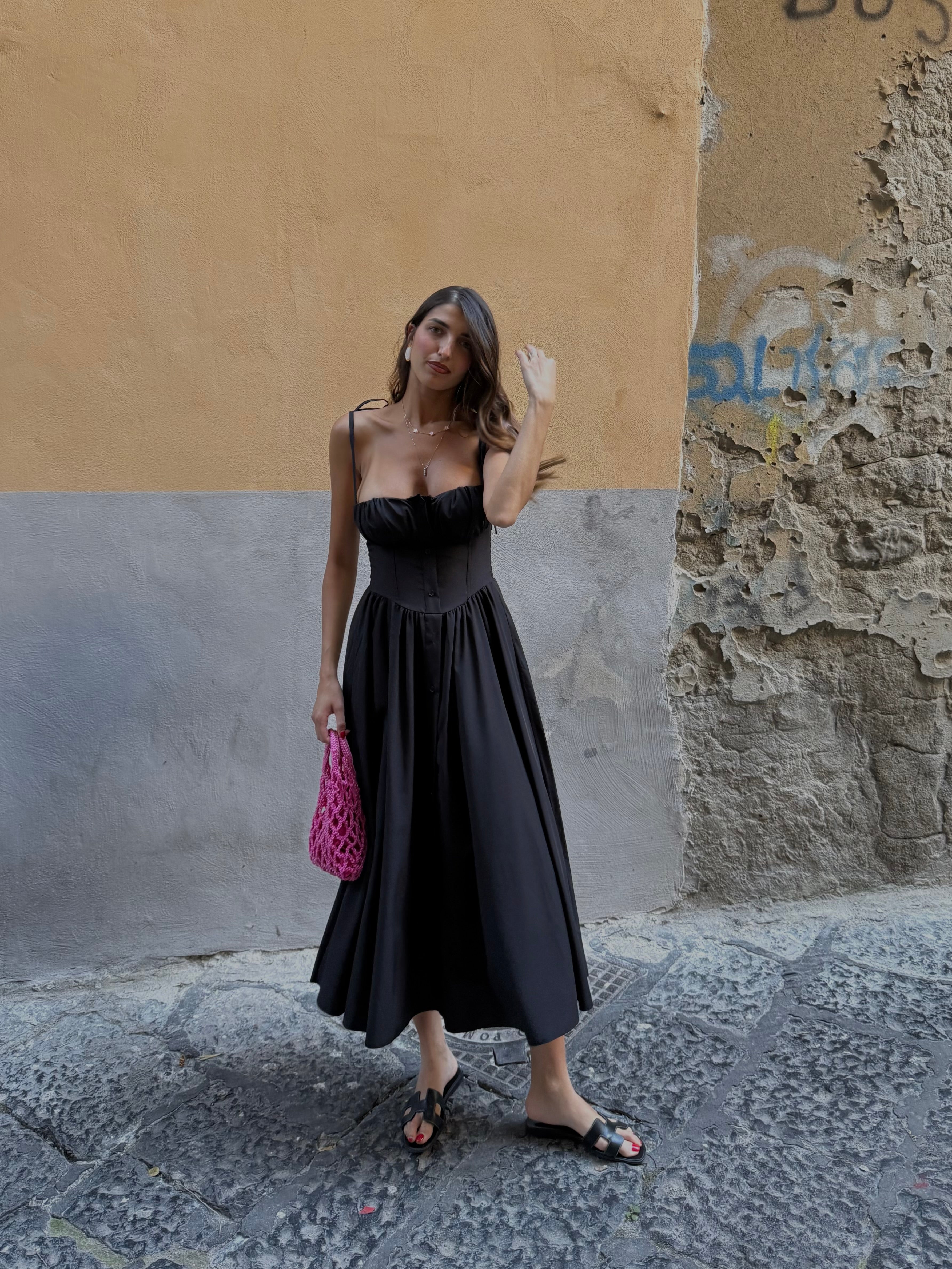 Dress Elisa nero - LadyB Shop Online