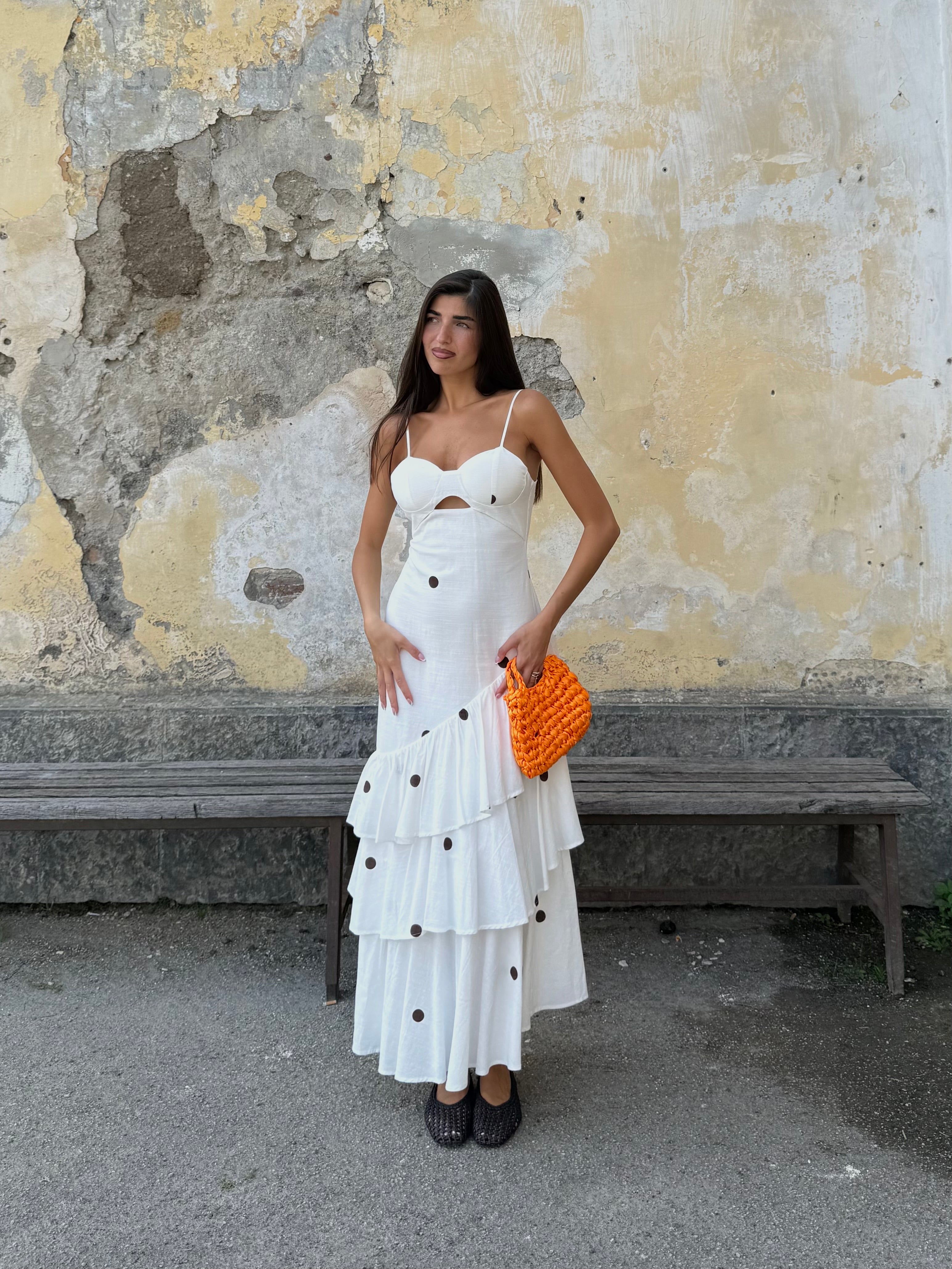 Dress Pois e balze by Lumina