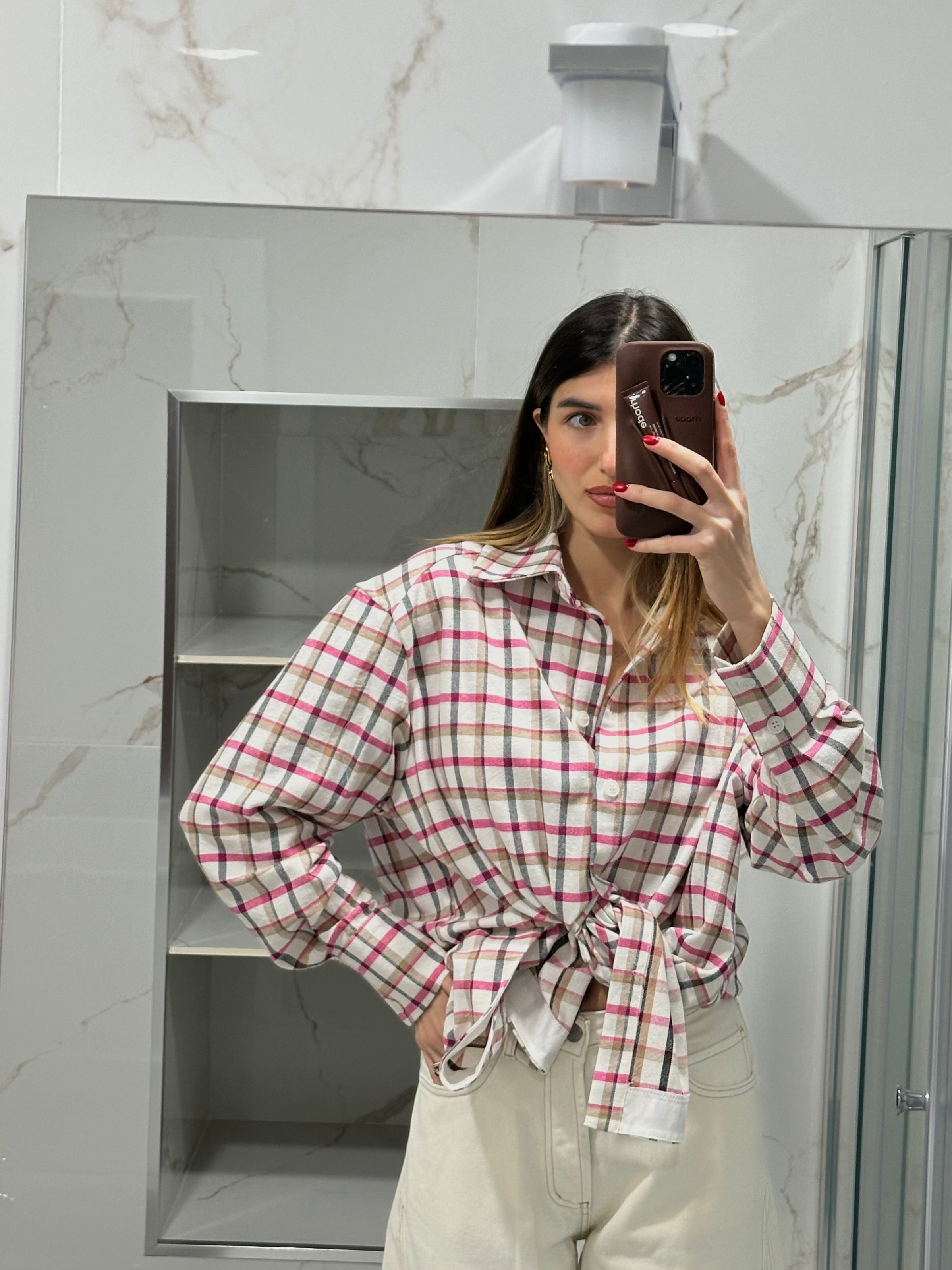 Camicia lumina rosa - LadyB Shop Online