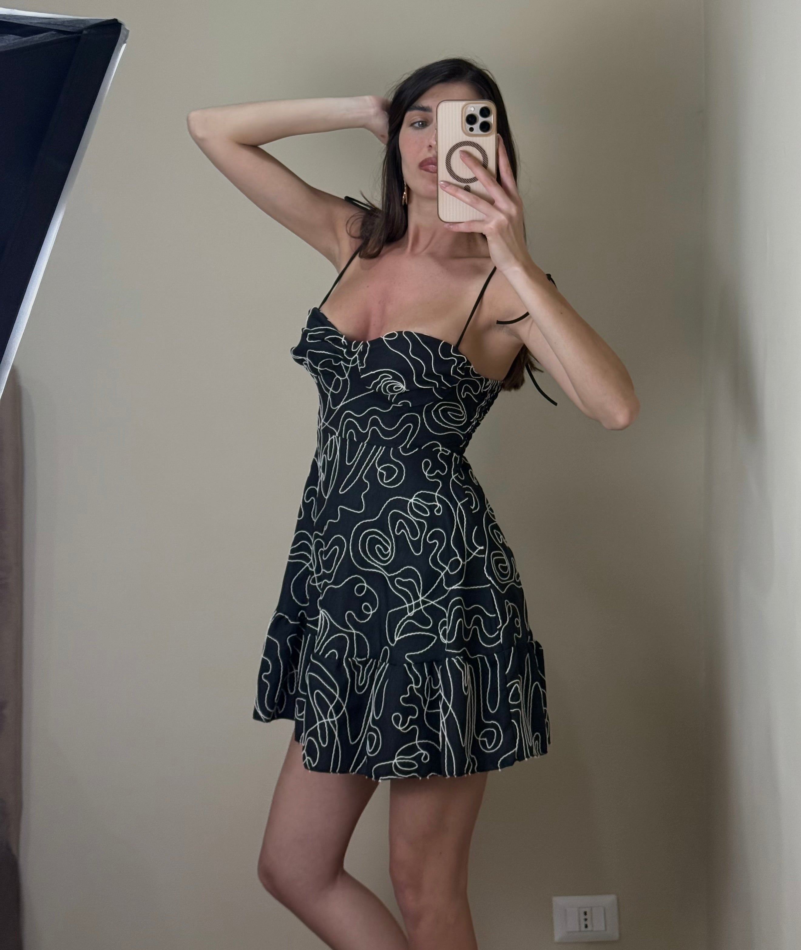 Dress summer nero - LadyB Shop Online