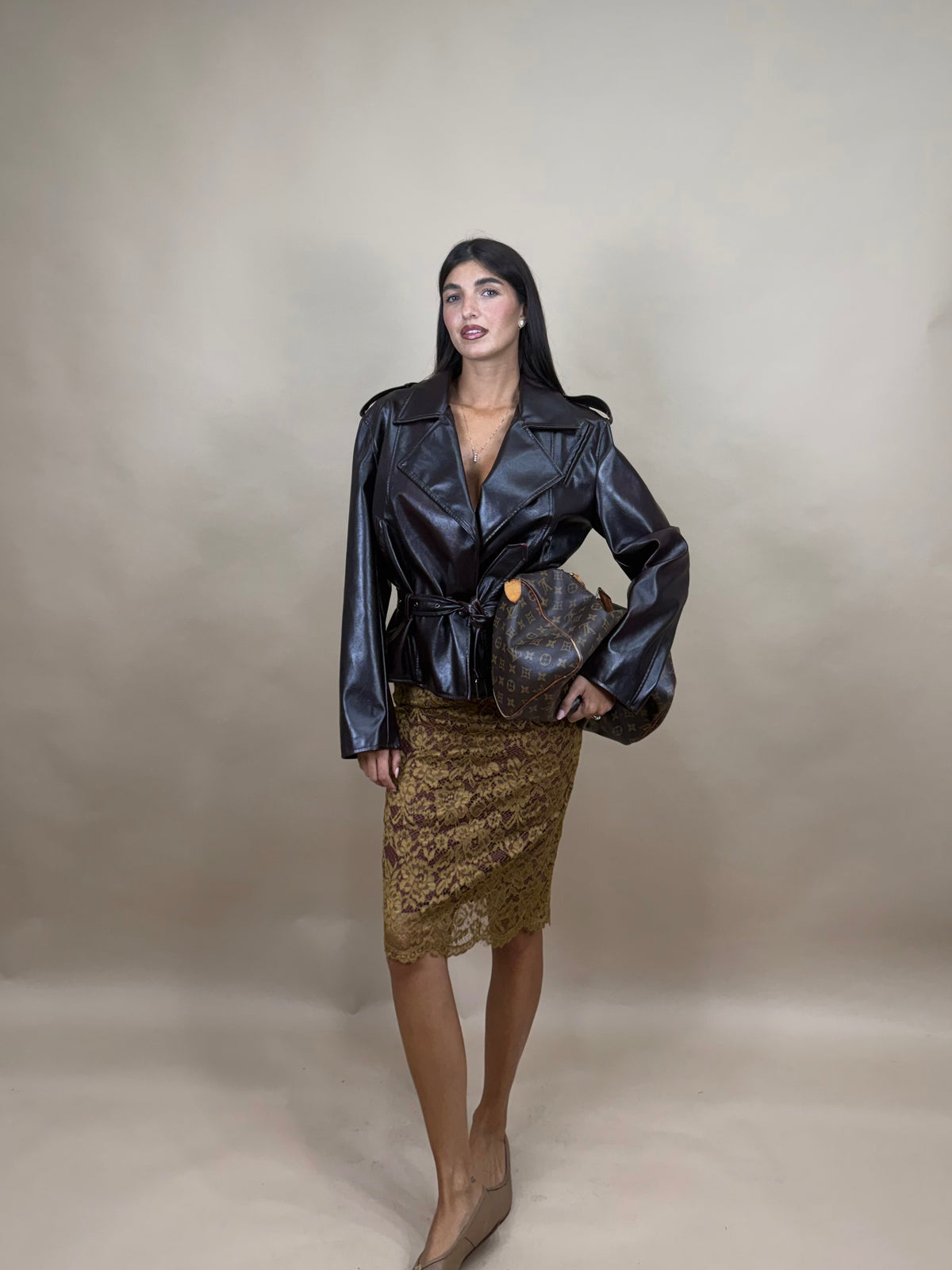 Trench ecopelle by Lumina