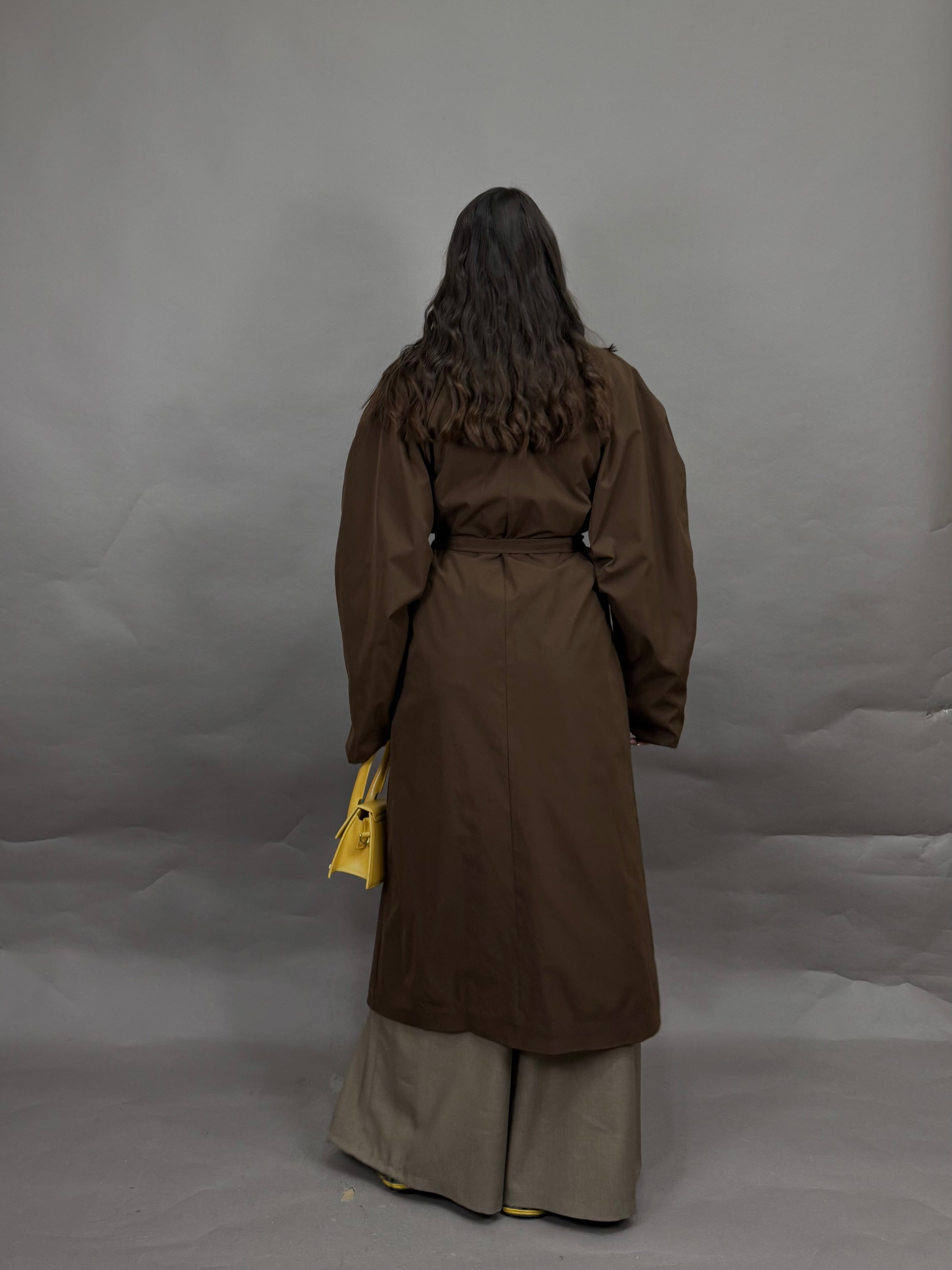 Trench London marrone