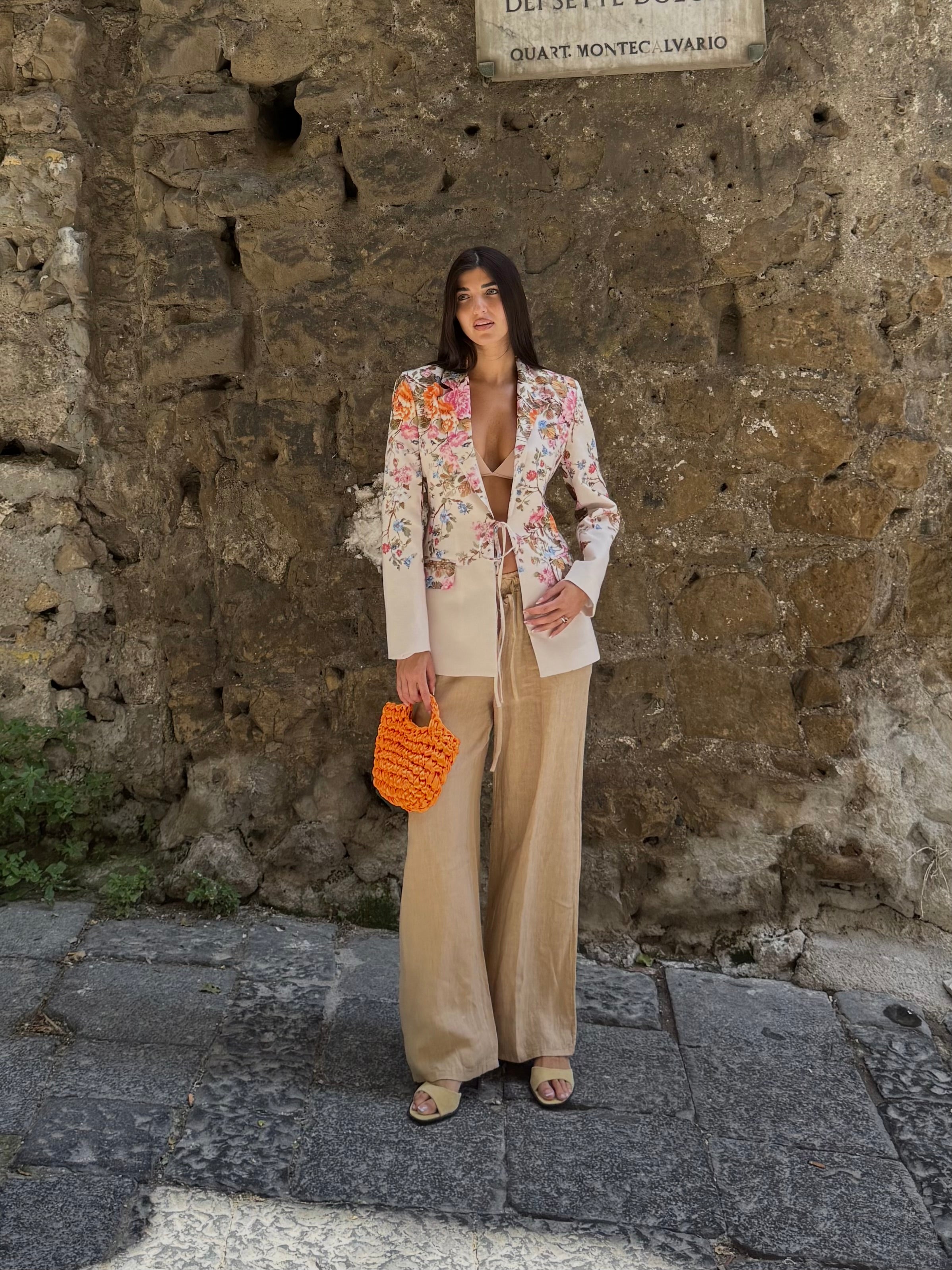 Blazer fiori by Lumina