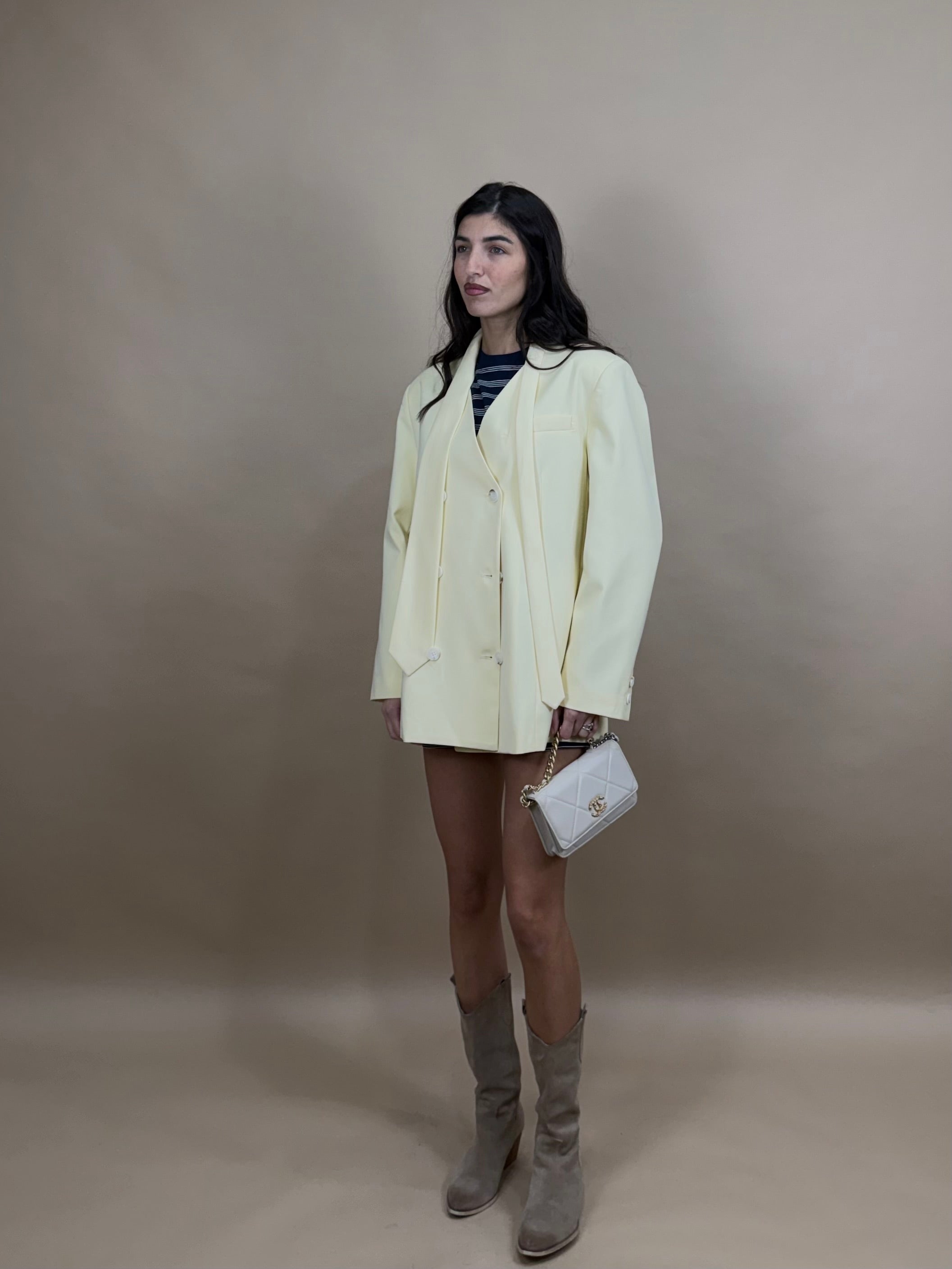 Blazer Carola by Lumina giallo