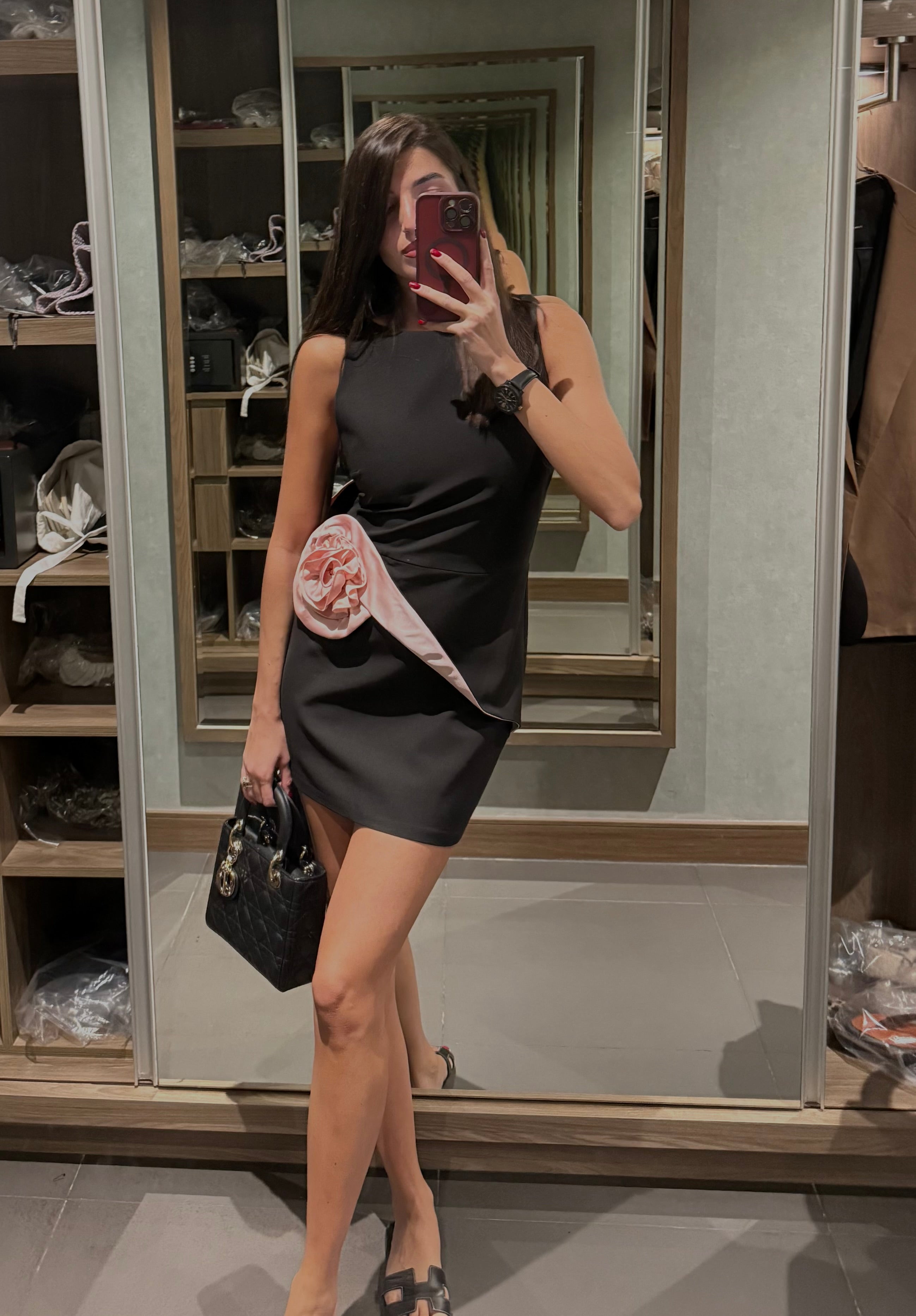 Vestito fiore lumina