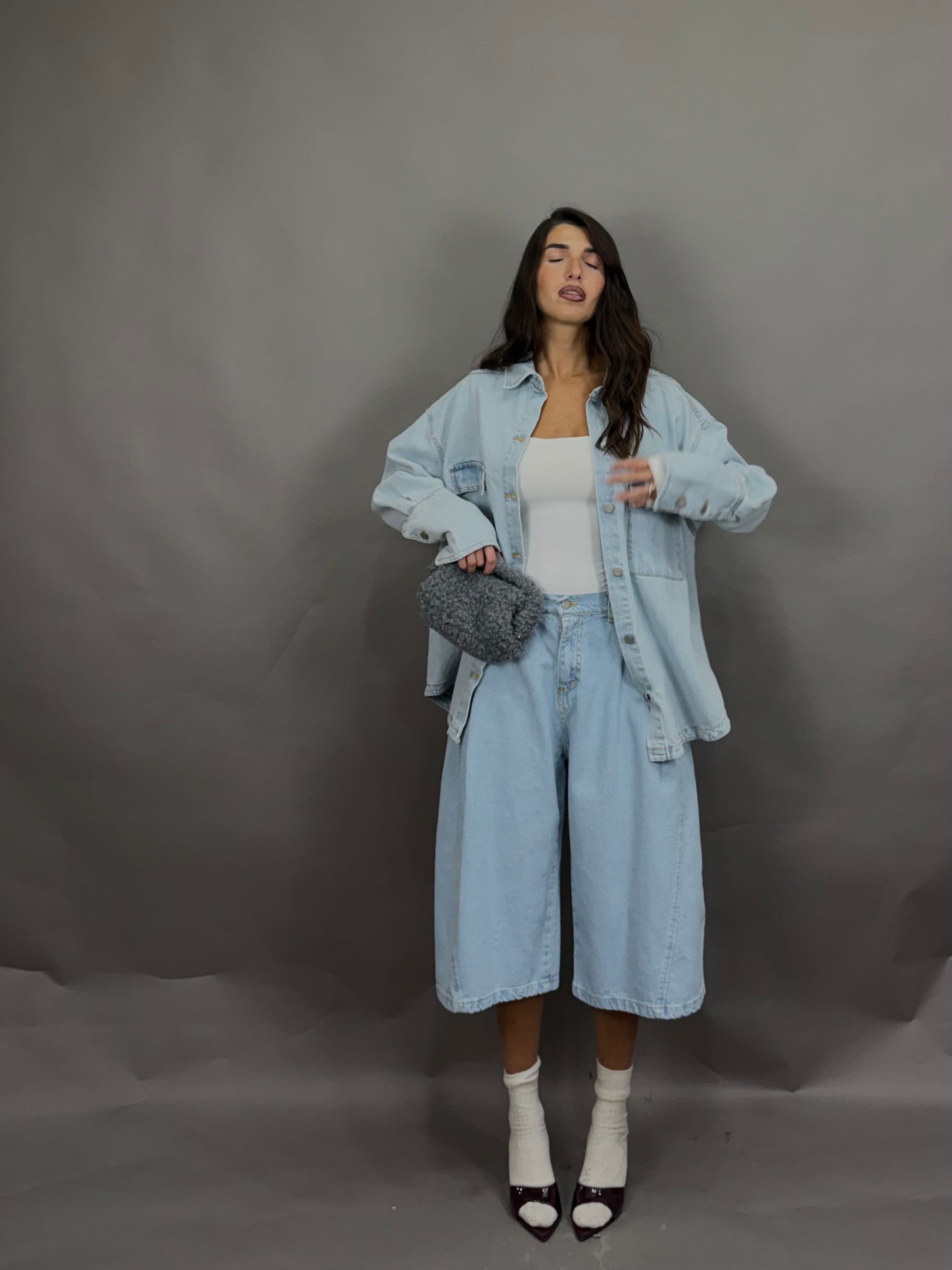 Bermuda in jeans by just