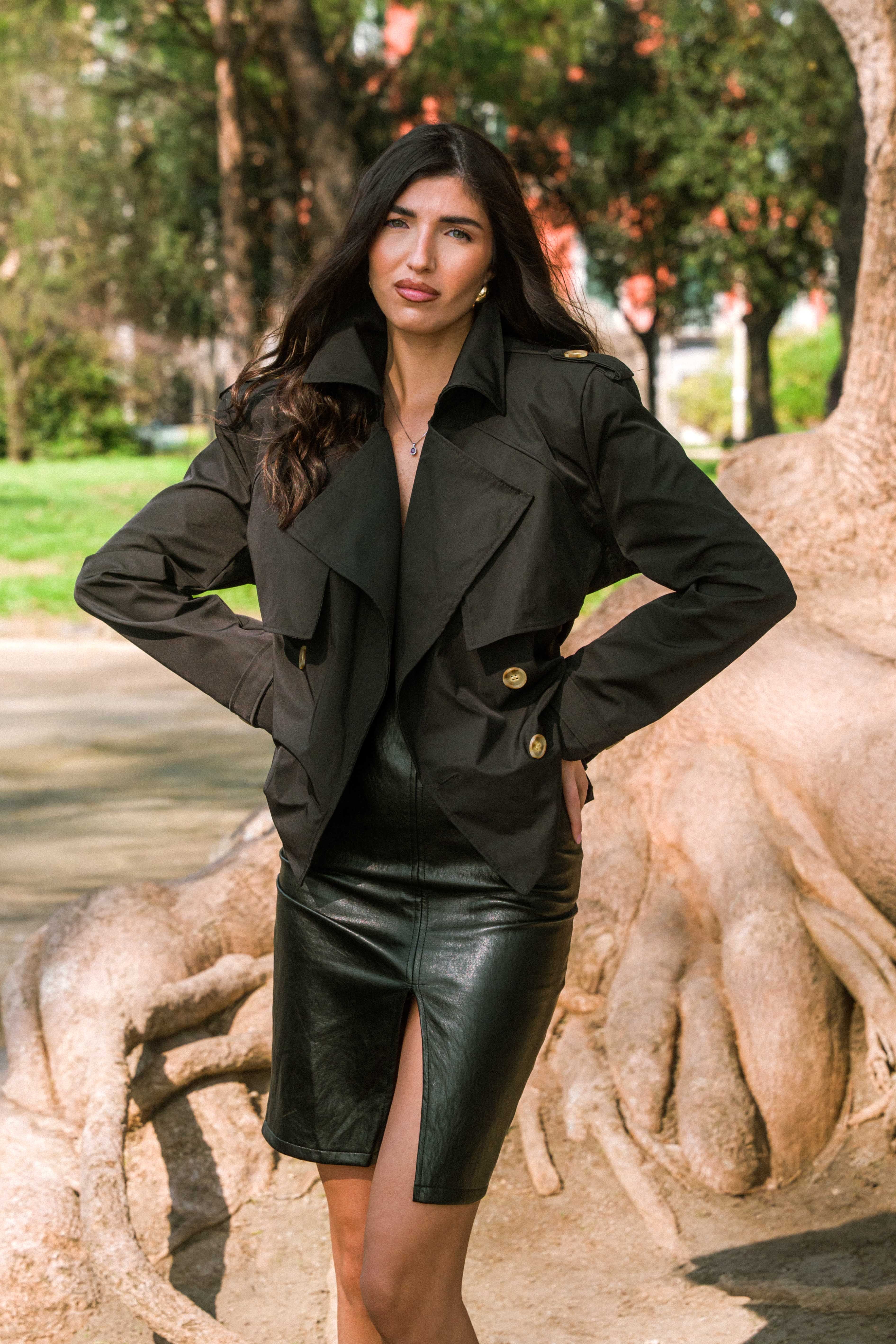 Trench maxi spallina by LadyB