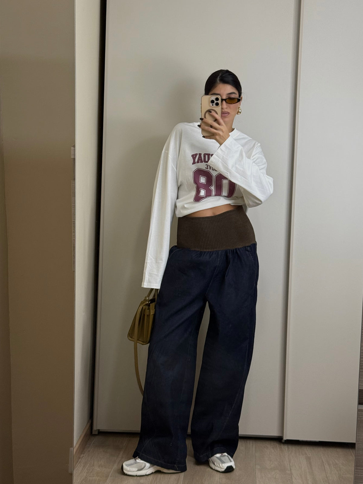 Pantalone con molla in velluto