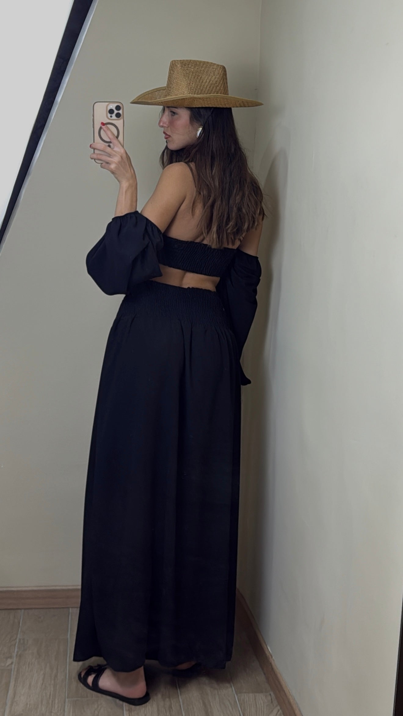 Cord set Maya nero - LadyB Shop Online