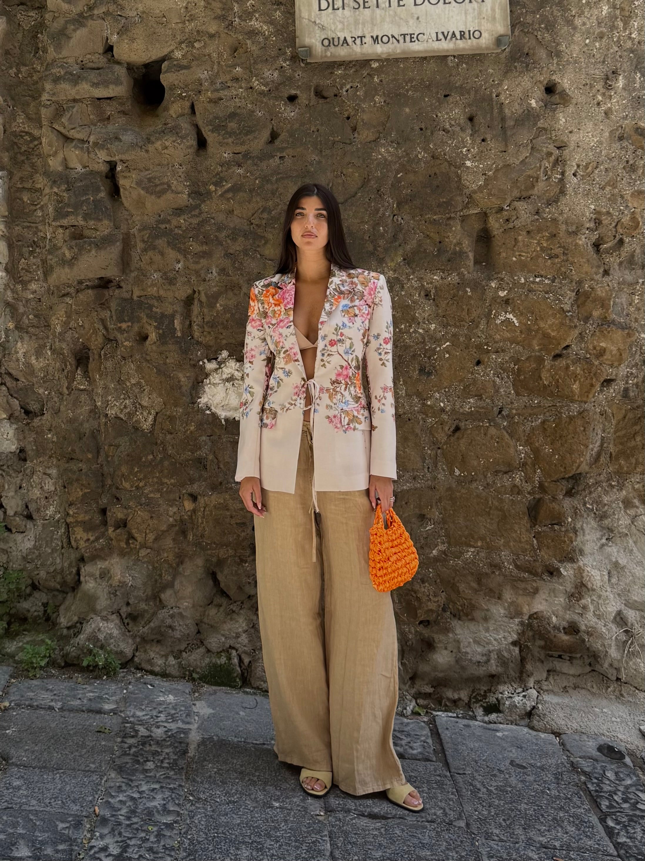 Blazer fiori by Lumina