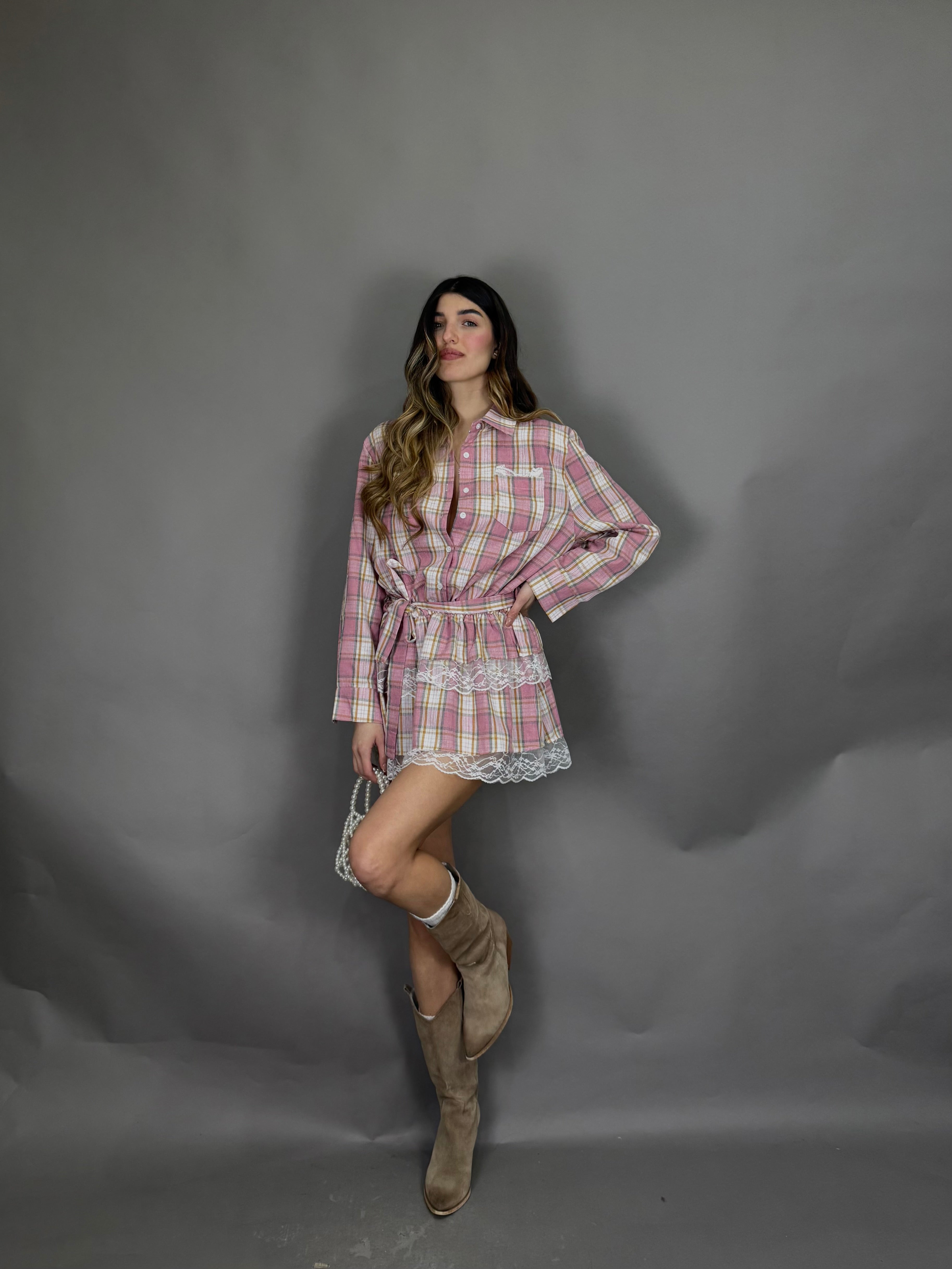 Dress spring rosa - LadyB Shop Online