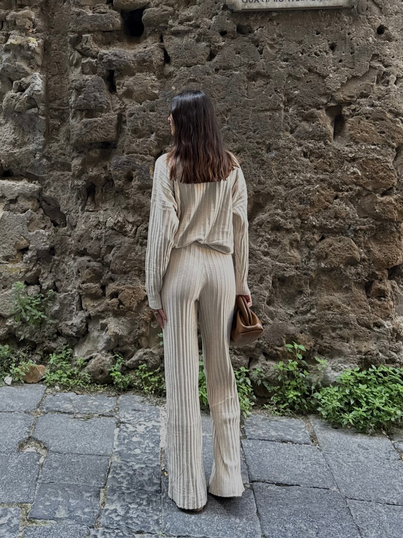 Coordinato comfy panna