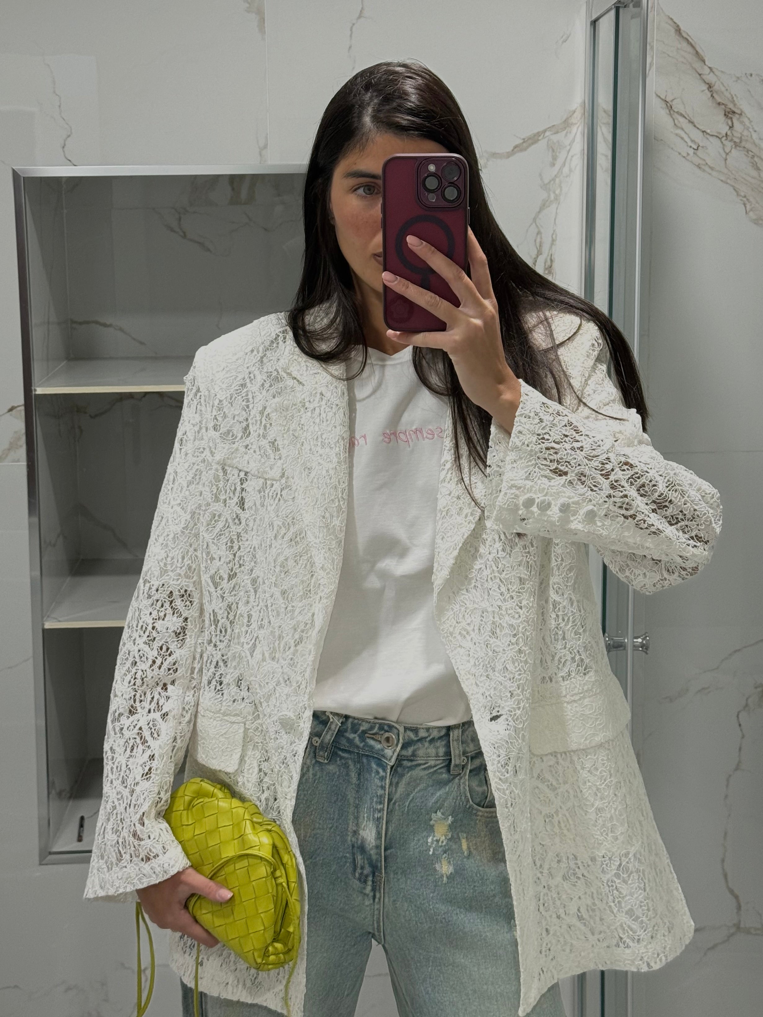 Giacca pizzo by Lumina