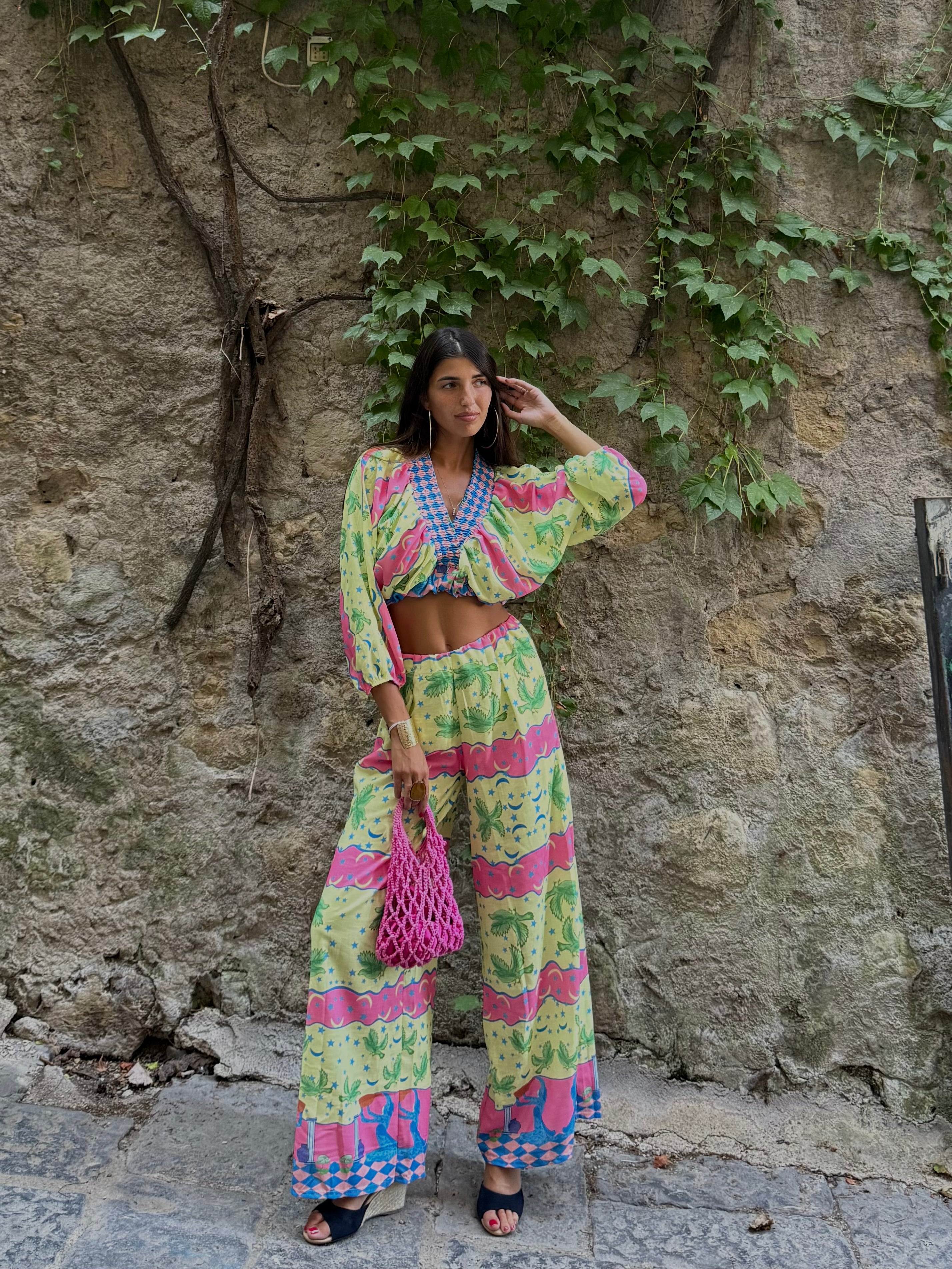 Coordinato Castiglione verde - LadyB Shop Online