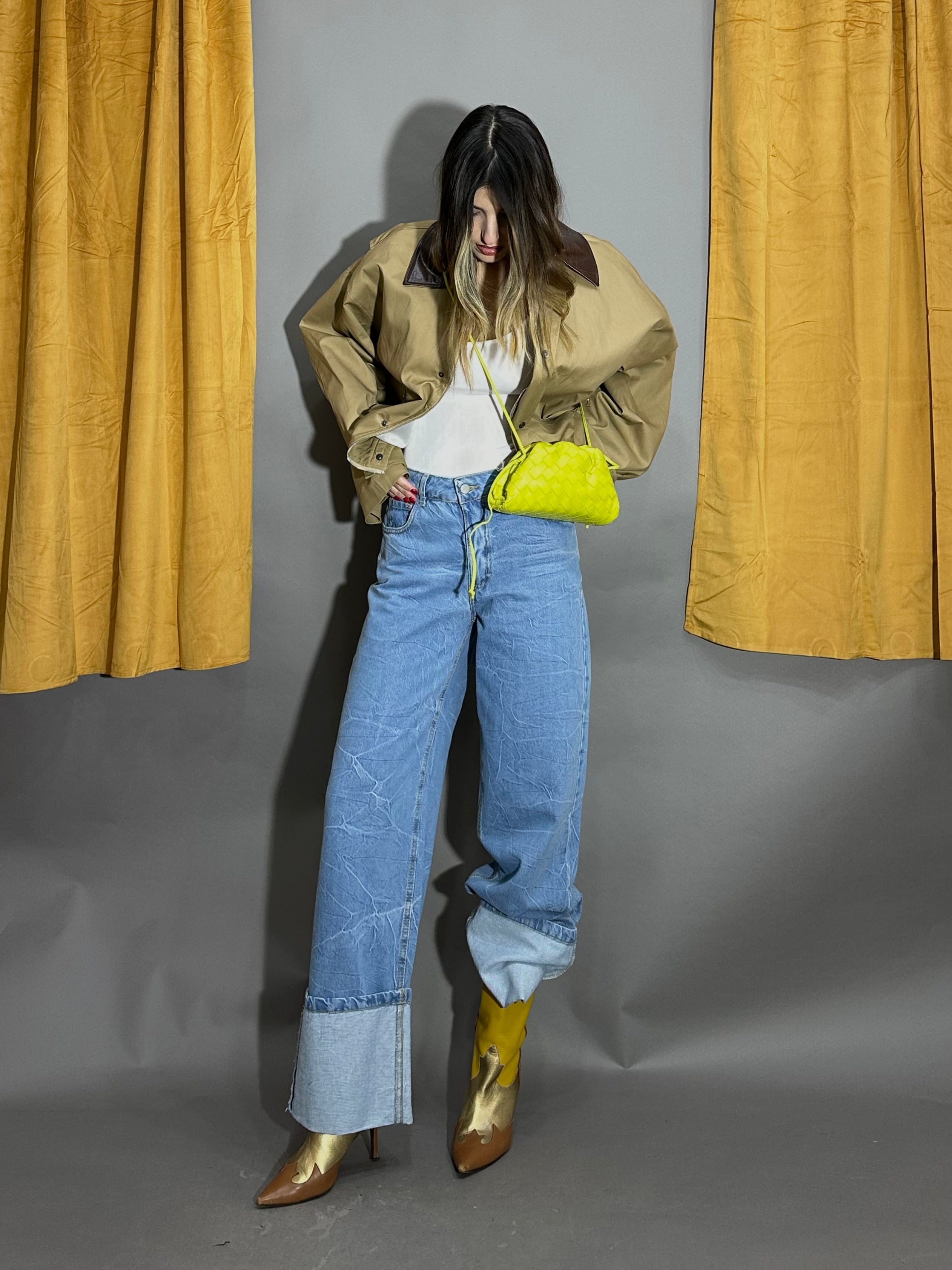 Jeans piegone - LadyB Shop Online