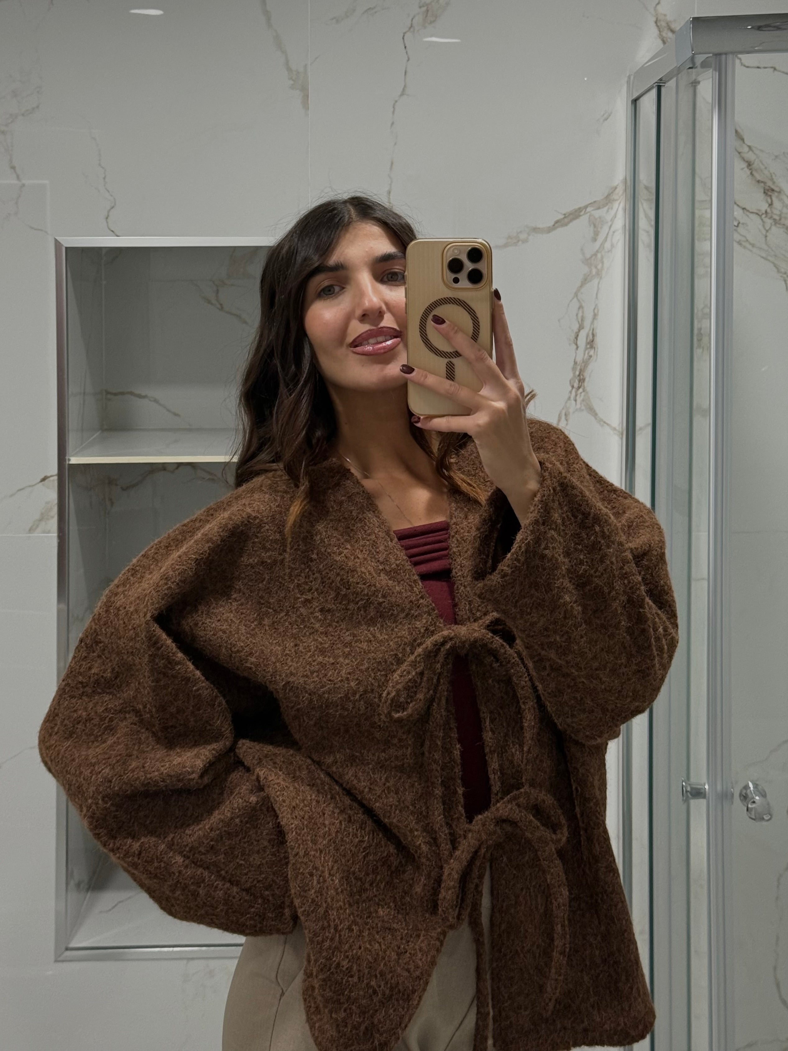 Giacca Irlanda marrone