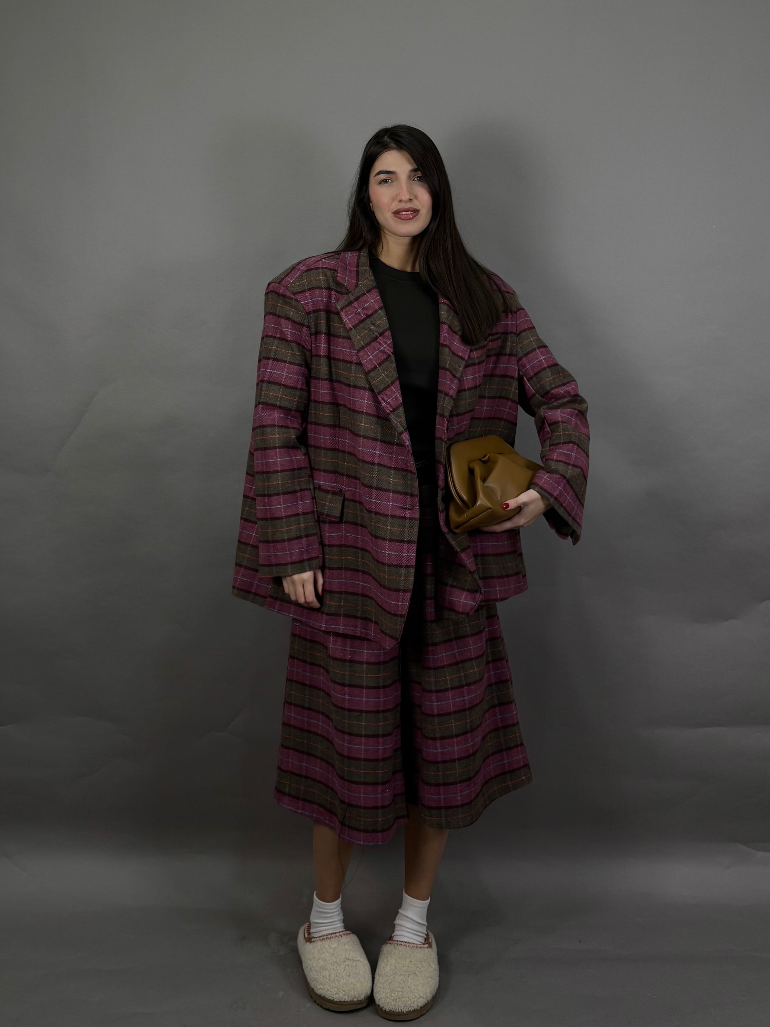 Blazer peso cappotto by just rosa