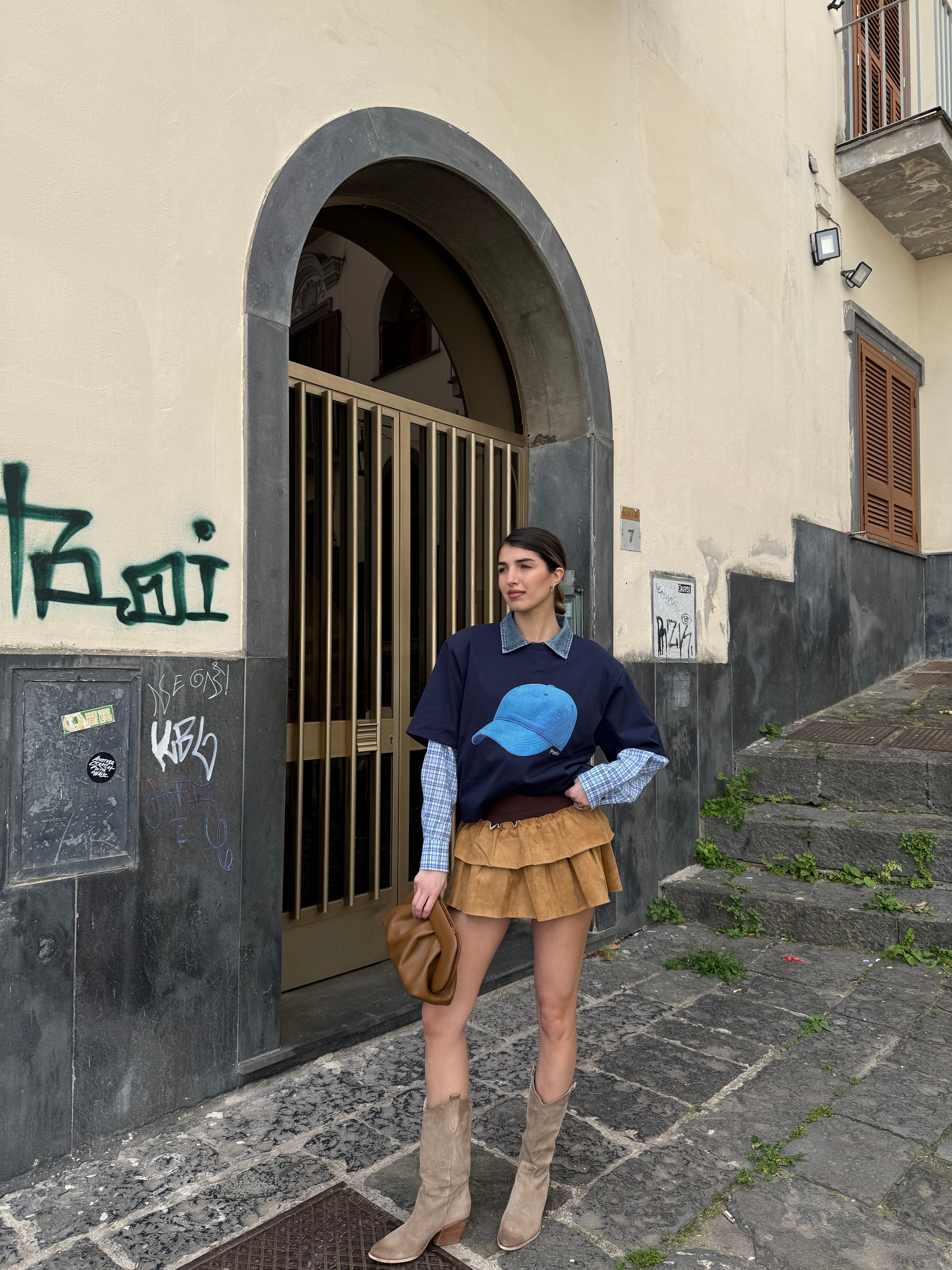 T-shirt cappello - LadyB Shop Online