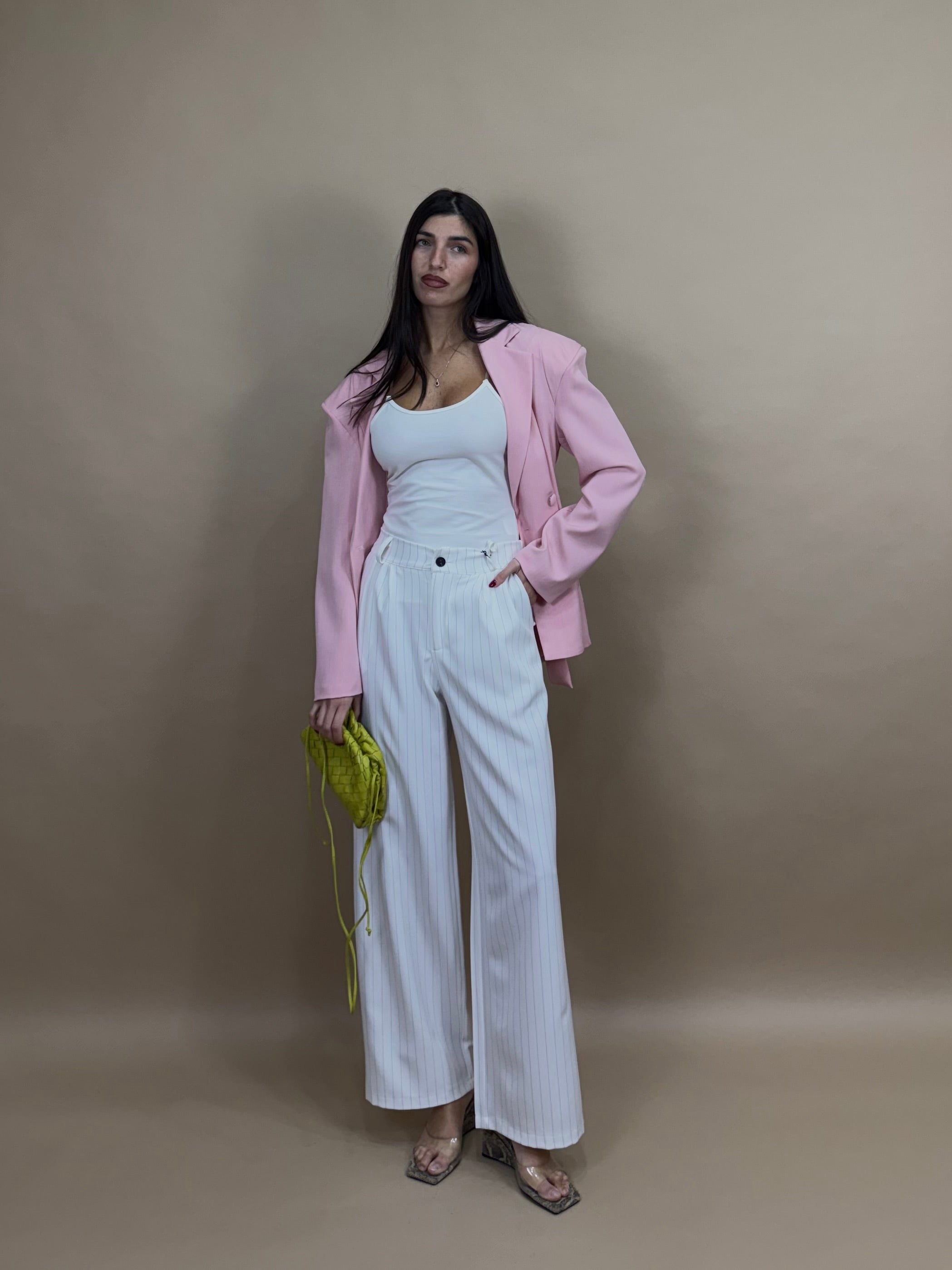 Pantalone Silvi bianco
