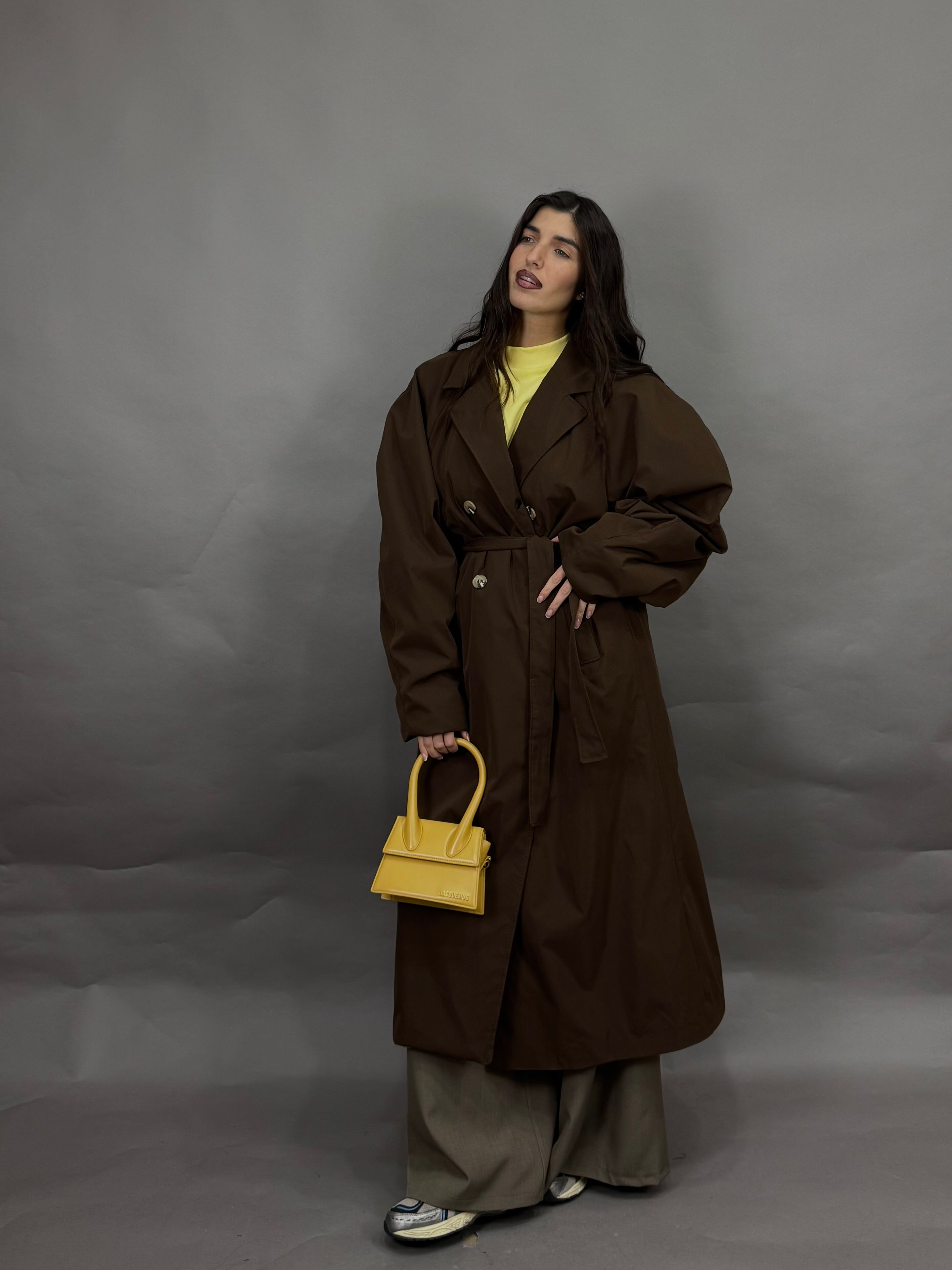 Trench London marrone