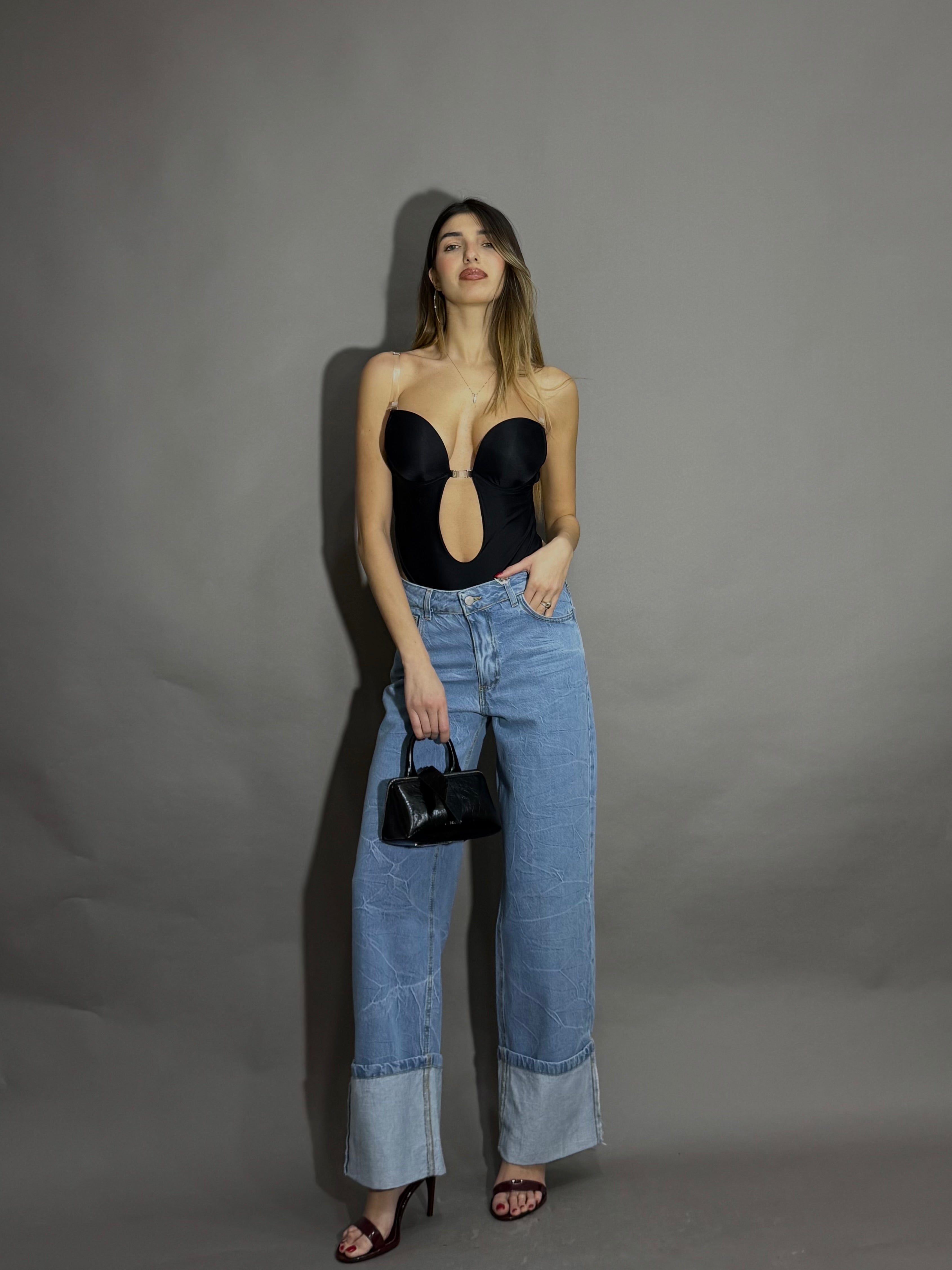 Jeans piegone - LadyB Shop Online