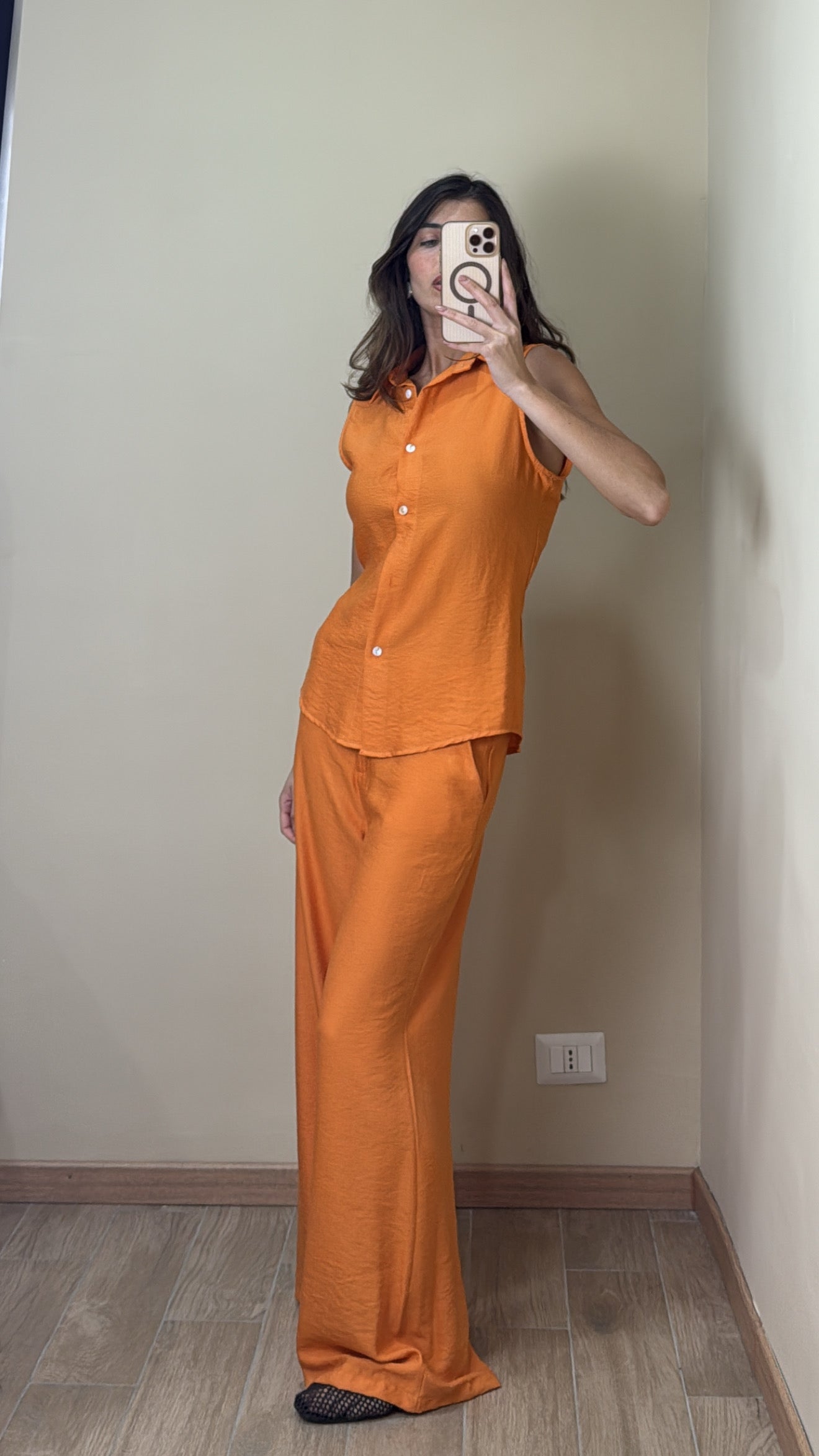 Coordinato Miller arancione - LadyB Shop Online