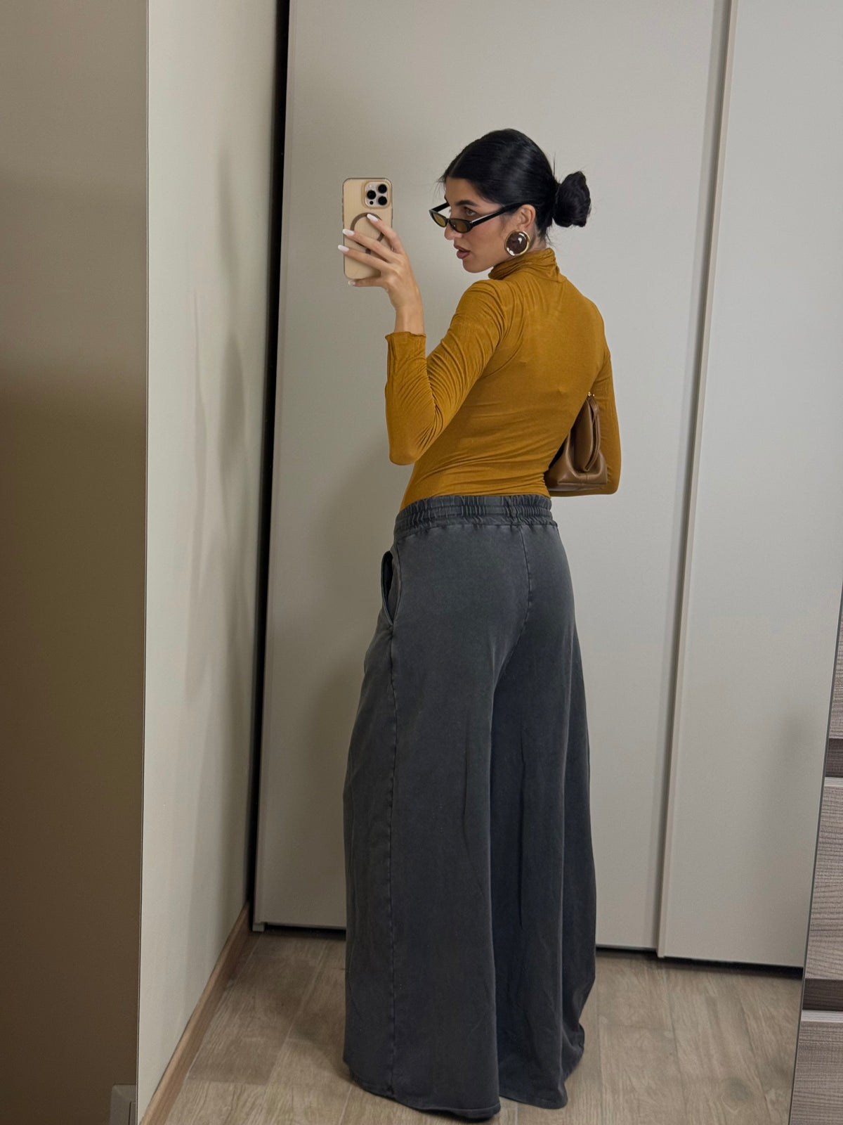 Pantalone tuta palazzo